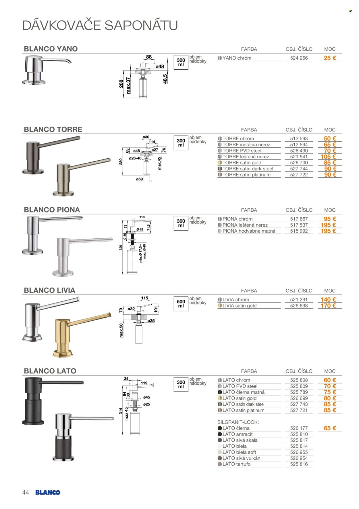 BLANCO leták - Od nedele 1.2.2026 (2026-02-01 - 2026-12-31) | 44
