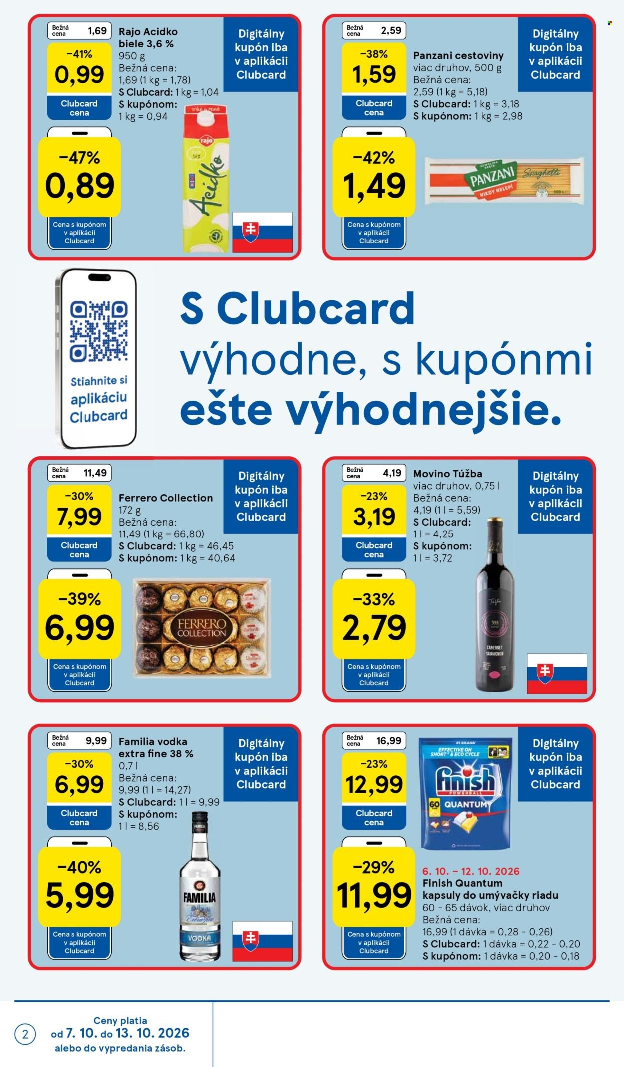 TESCO leták - Od stredy 7.10.2026