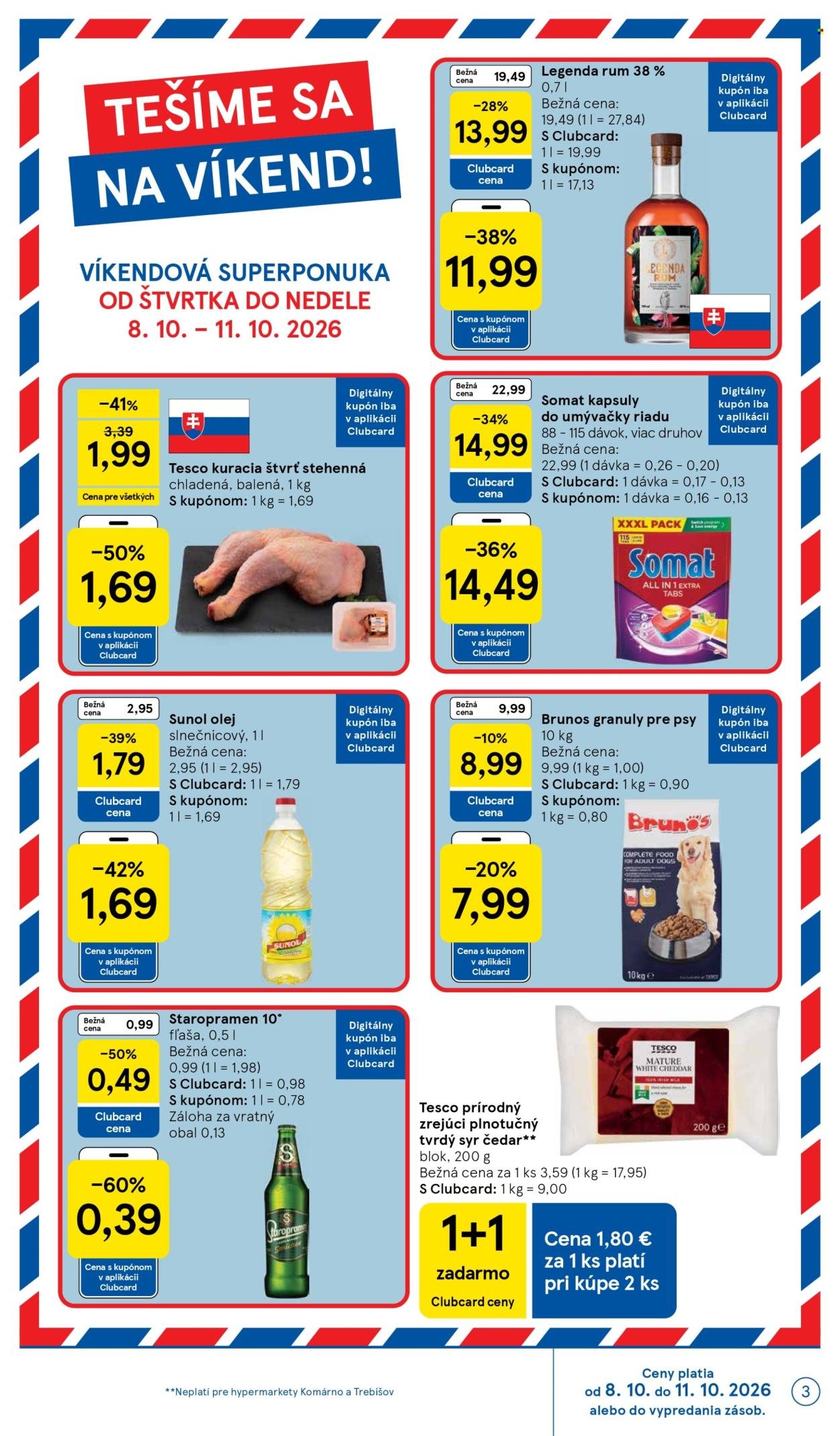 TESCO leták - Od stredy 7.10.2026