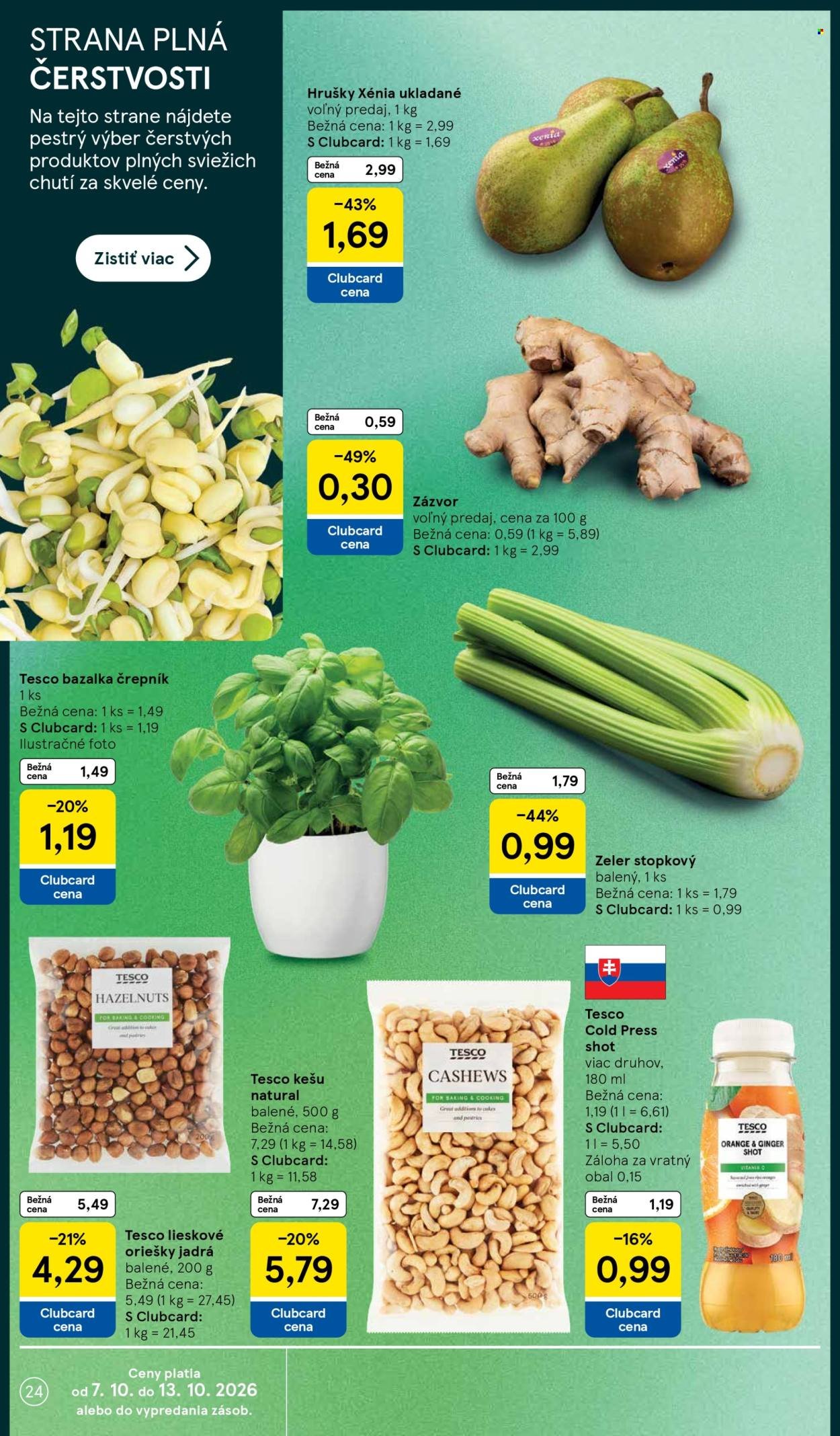TESCO leták - Od stredy 7.10.2026