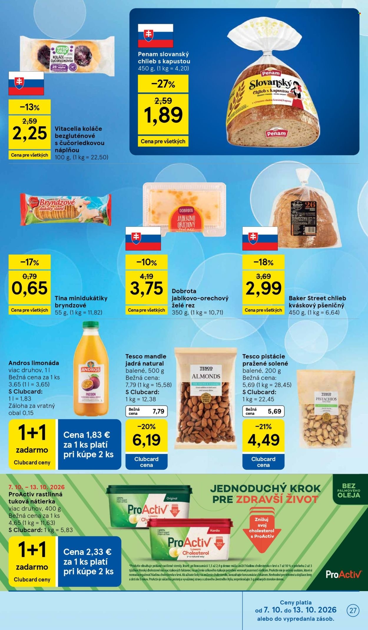 TESCO leták - Od stredy 7.10.2026