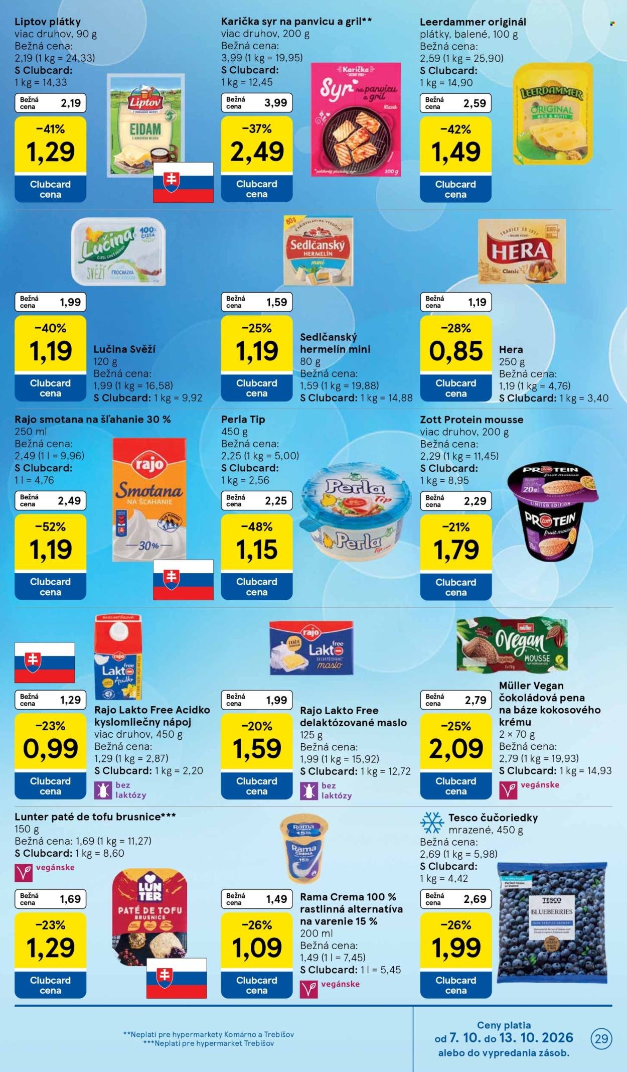 TESCO leták - Od stredy 7.10.2026