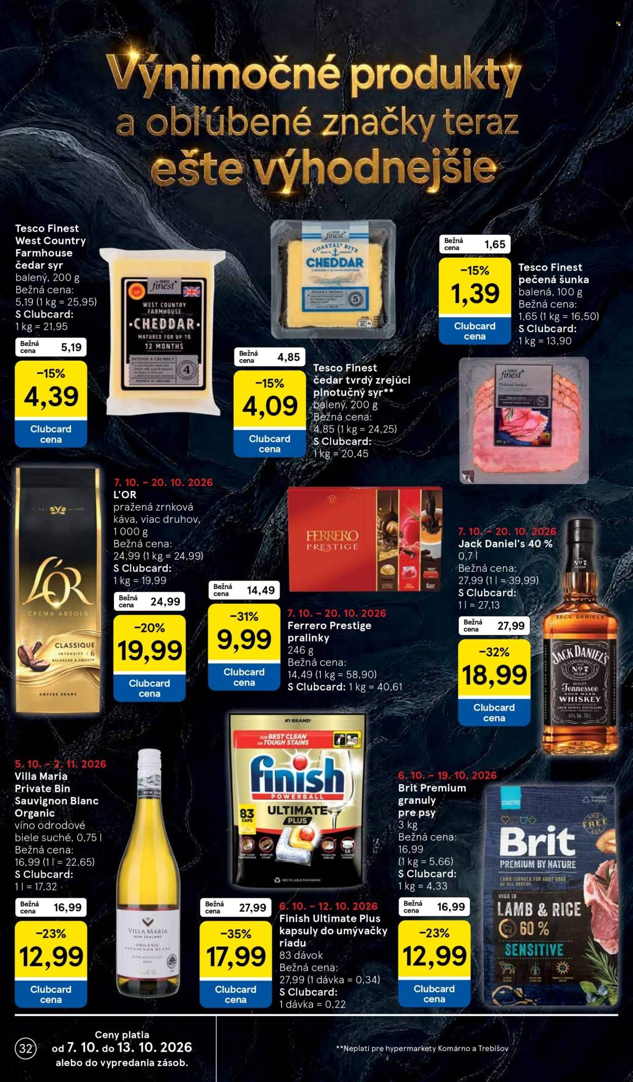 TESCO leták - Od stredy 7.10.2026