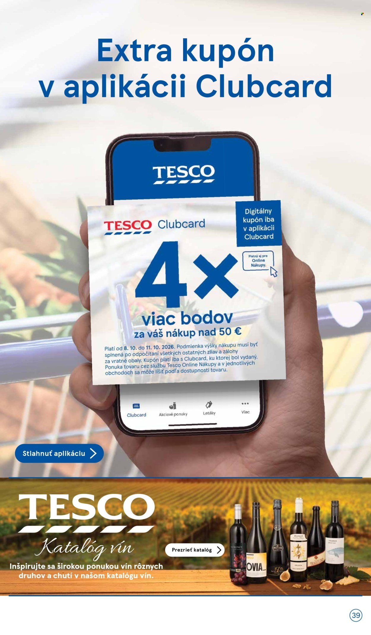 TESCO leták - Od stredy 7.10.2026