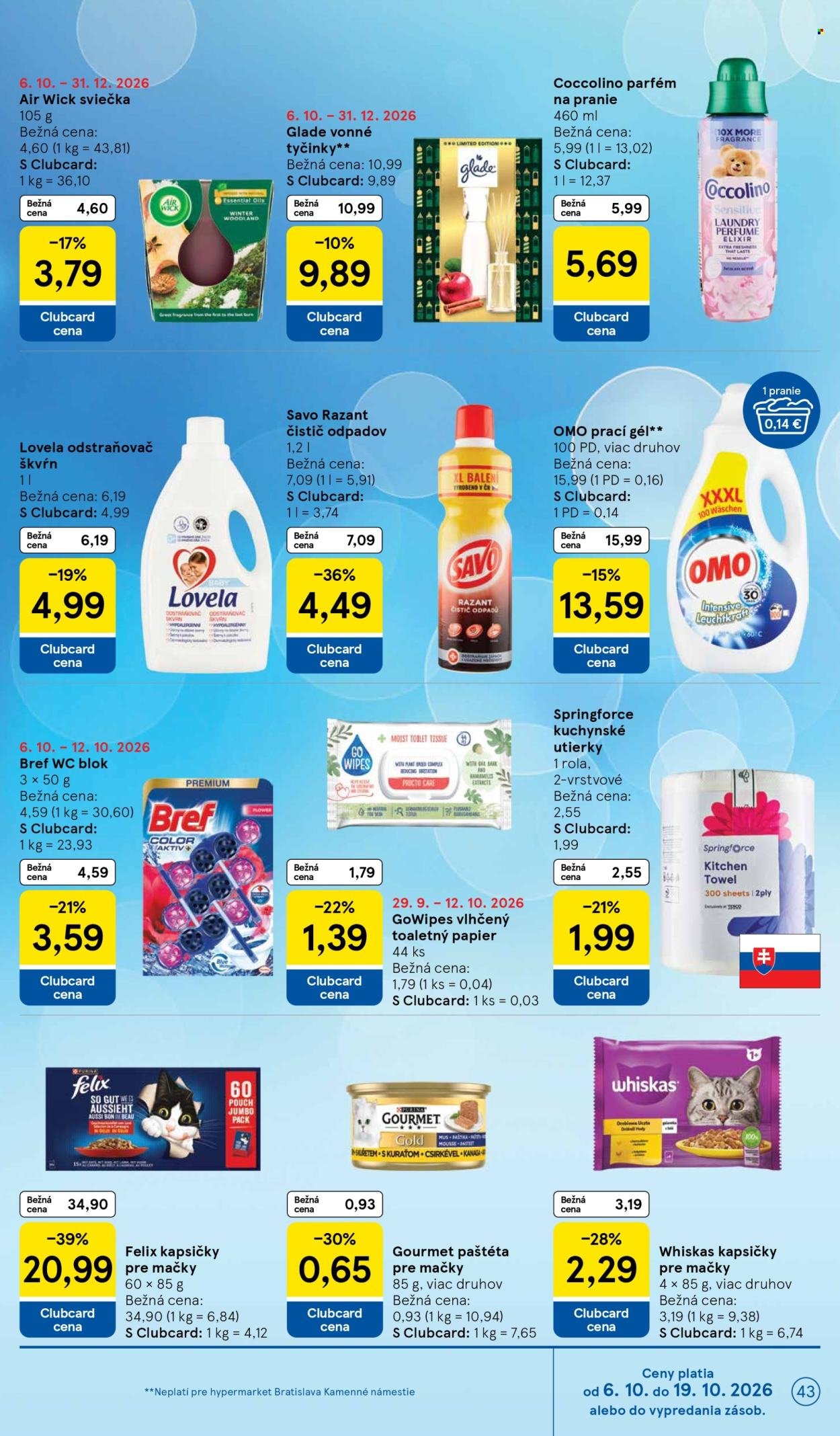 TESCO leták - Od stredy 7.10.2026