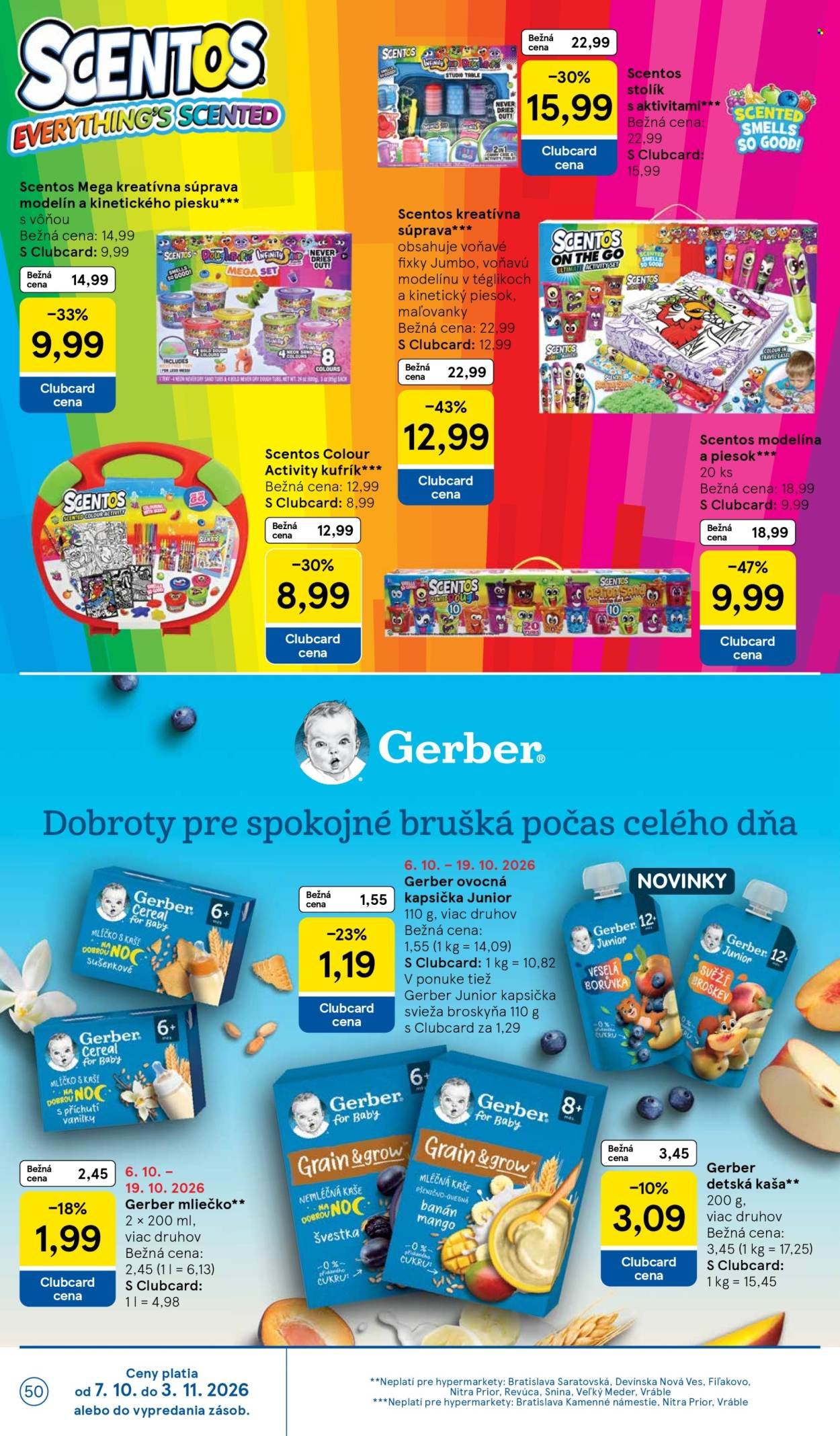 TESCO leták - Od stredy 7.10.2026