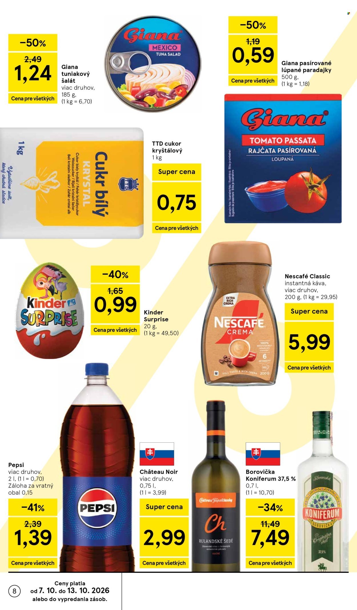 TESCO leták - Od stredy 7.10.2026