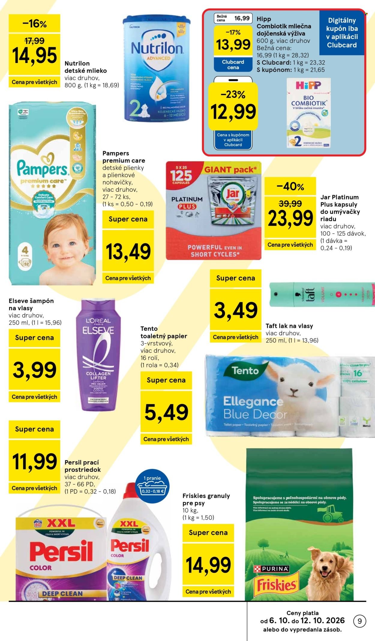 TESCO leták - Od stredy 7.10.2026