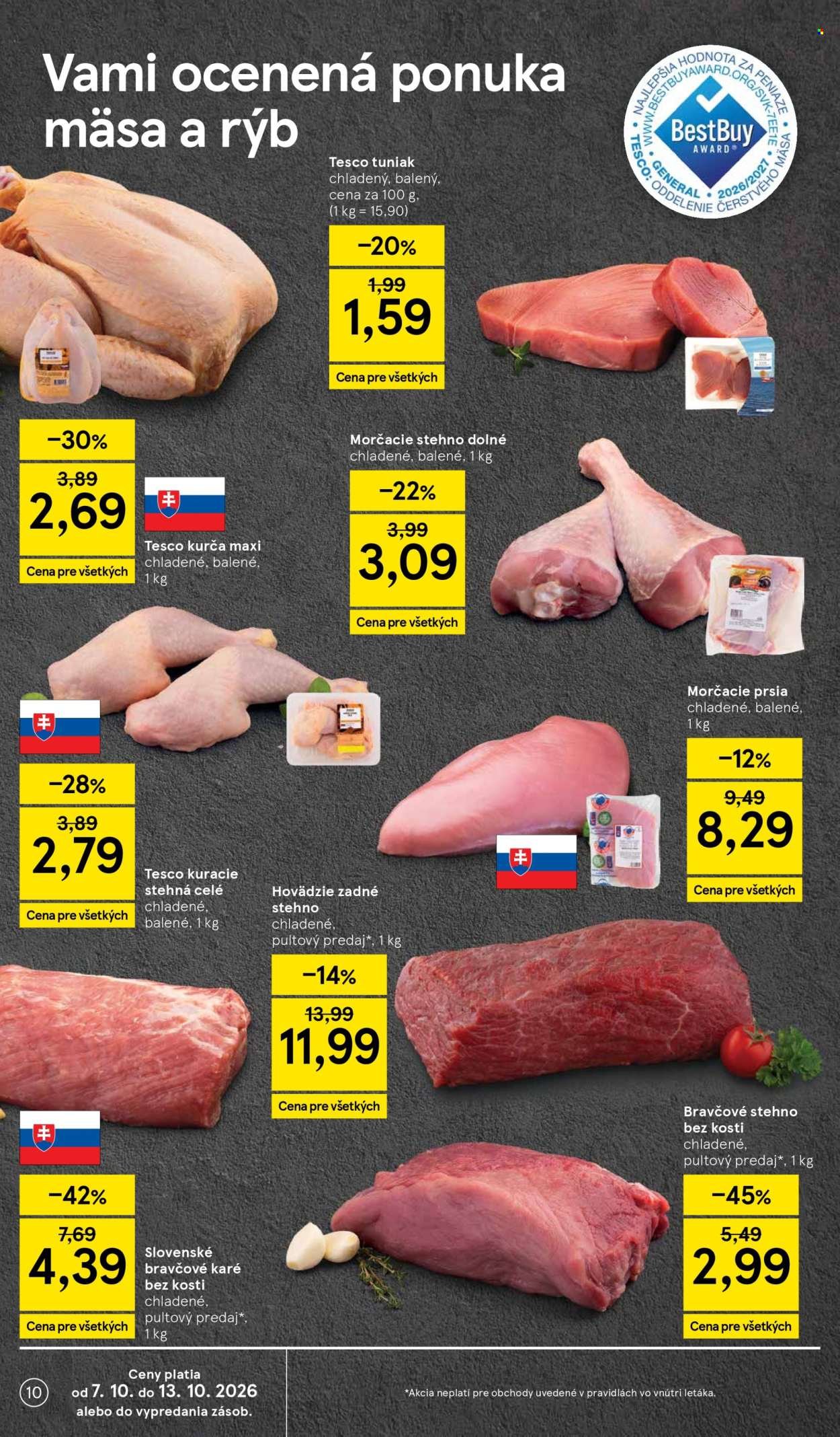 TESCO leták - Od stredy 7.10.2026