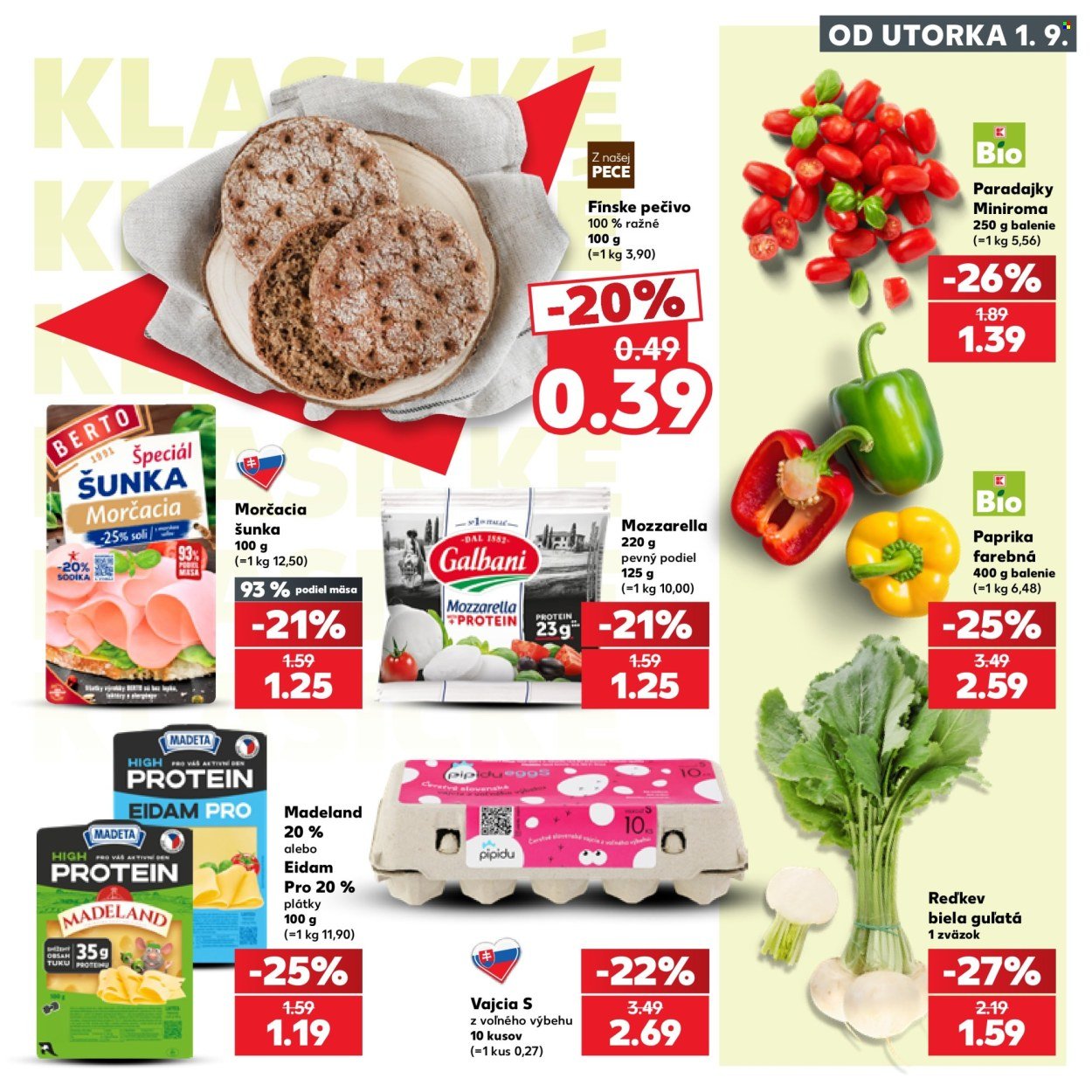 KAUFLAND leták - Od utorka 1.9.2026