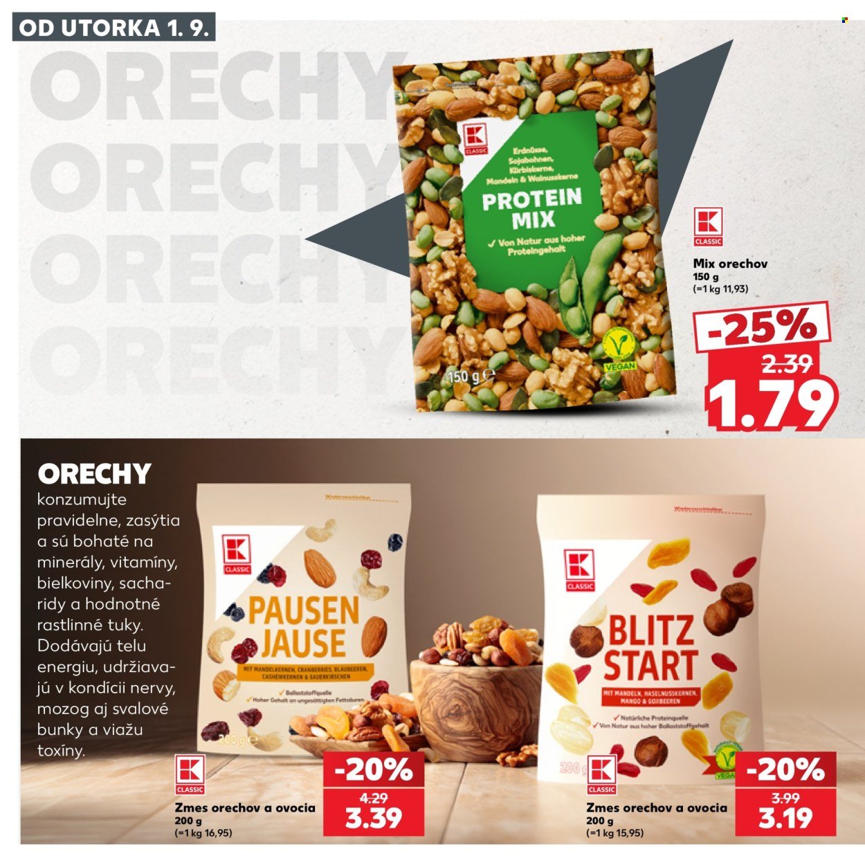 KAUFLAND leták - Od utorka 1.9.2026
