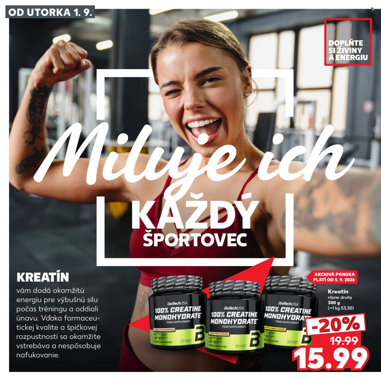 KAUFLAND leták - Od utorka 1.9.2026