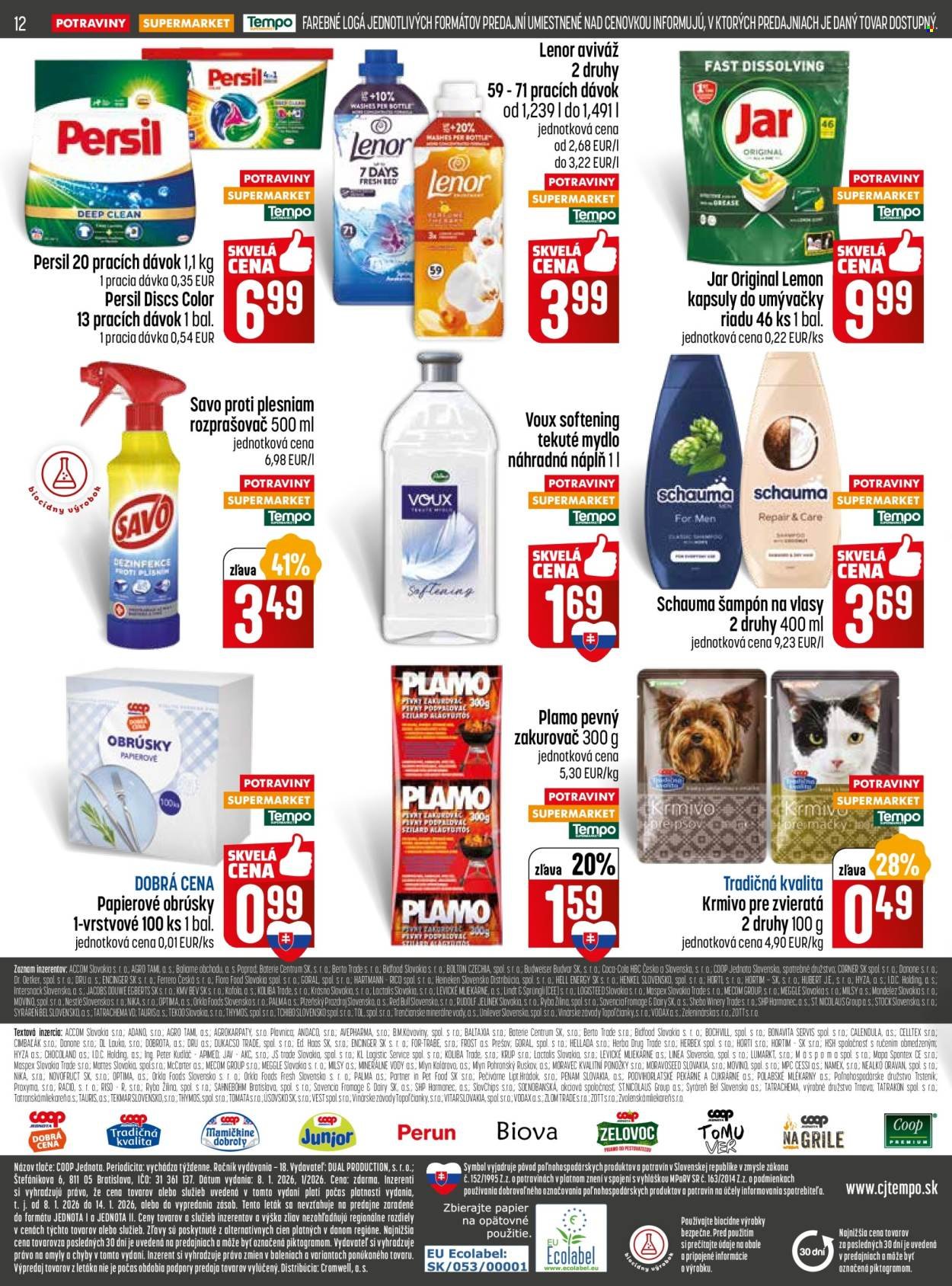 COOP JEDNOTA leták - Od štvrtka 8.1.2026 (2026-01-08 - 2026-01-14) | 12