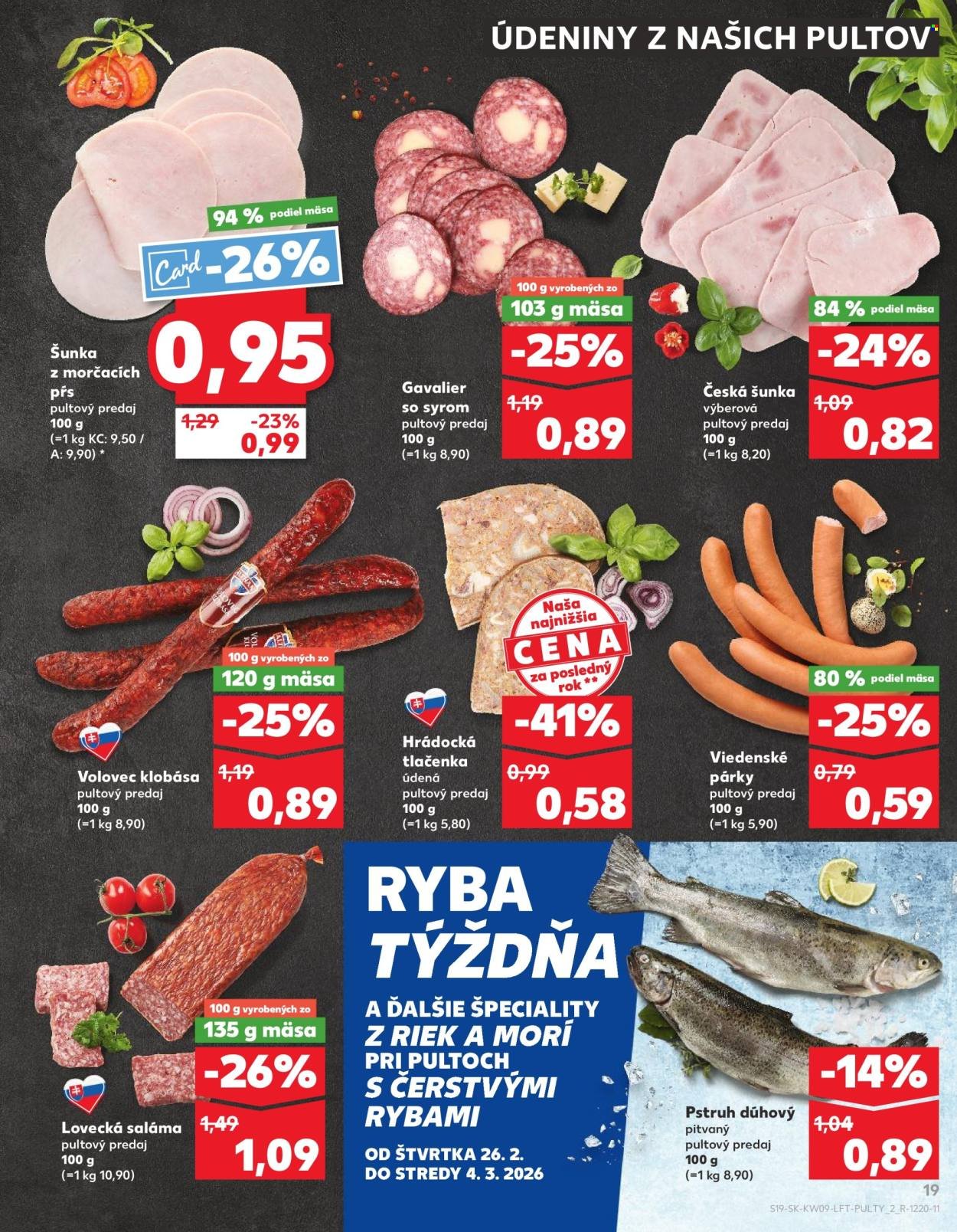 KAUFLAND leták - Od štvrtka 26.2.2026 (2026-02-26 - 2026-03-04) | 19