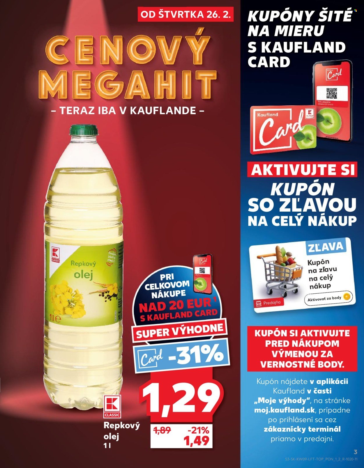 KAUFLAND leták - Od štvrtka 26.2.2026 (2026-02-26 - 2026-03-04) | 3