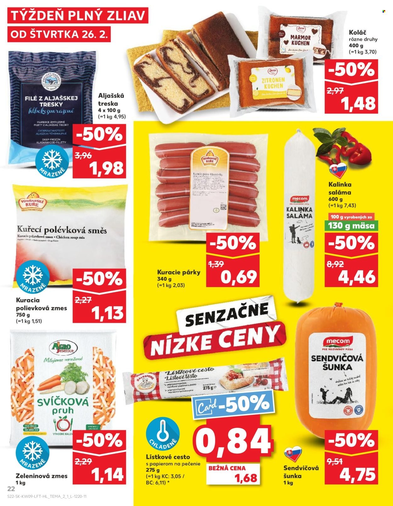 KAUFLAND leták - Od štvrtka 26.2.2026 (2026-02-26 - 2026-03-04) | 22