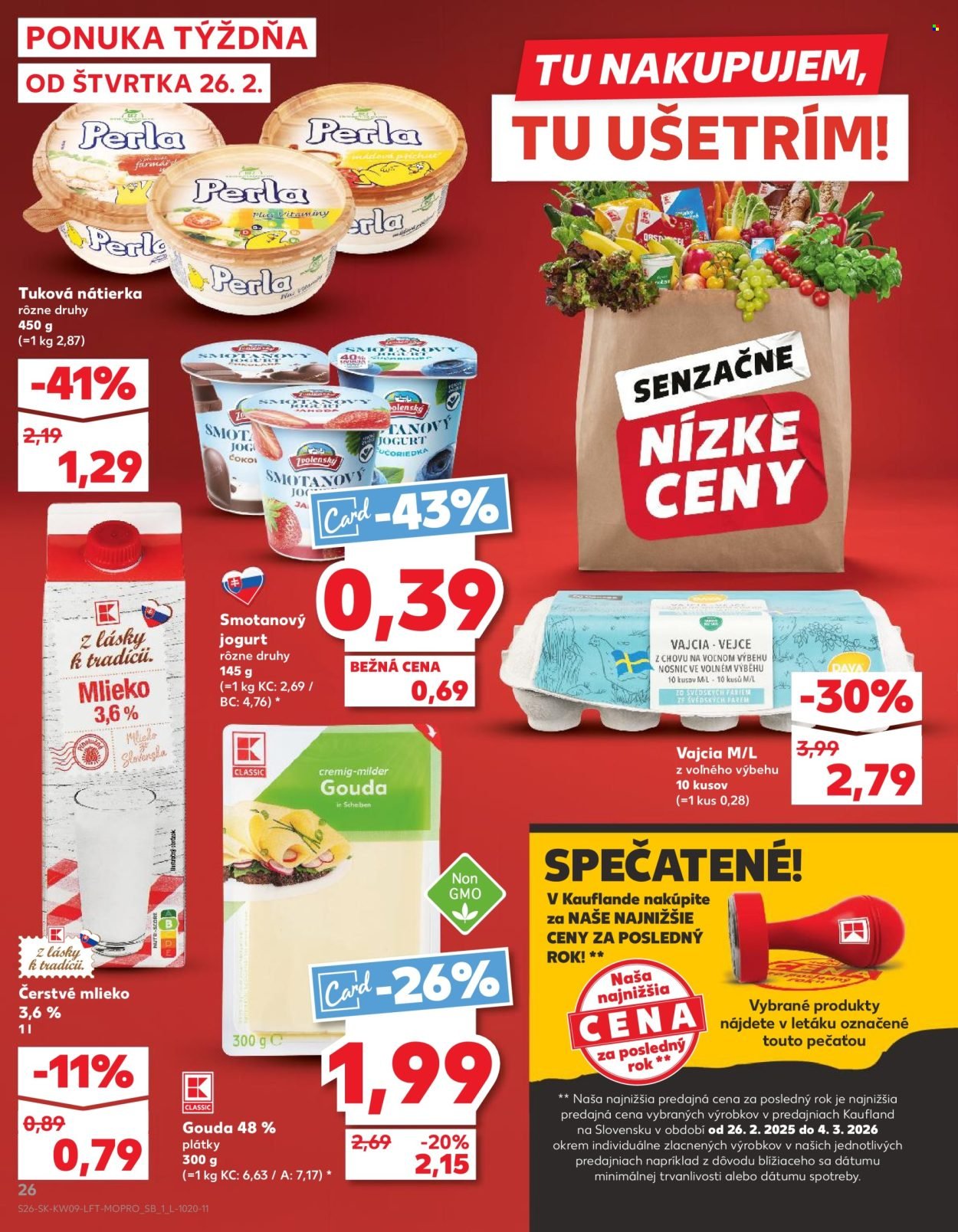 KAUFLAND leták - Od štvrtka 26.2.2026 (2026-02-26 - 2026-03-04) | 26