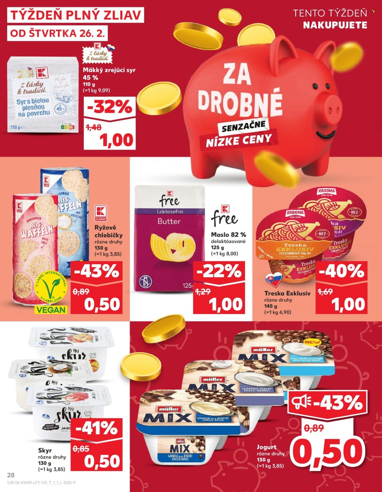 KAUFLAND leták - Od štvrtka 26.2.2026 (2026-02-26 - 2026-03-04) | 28