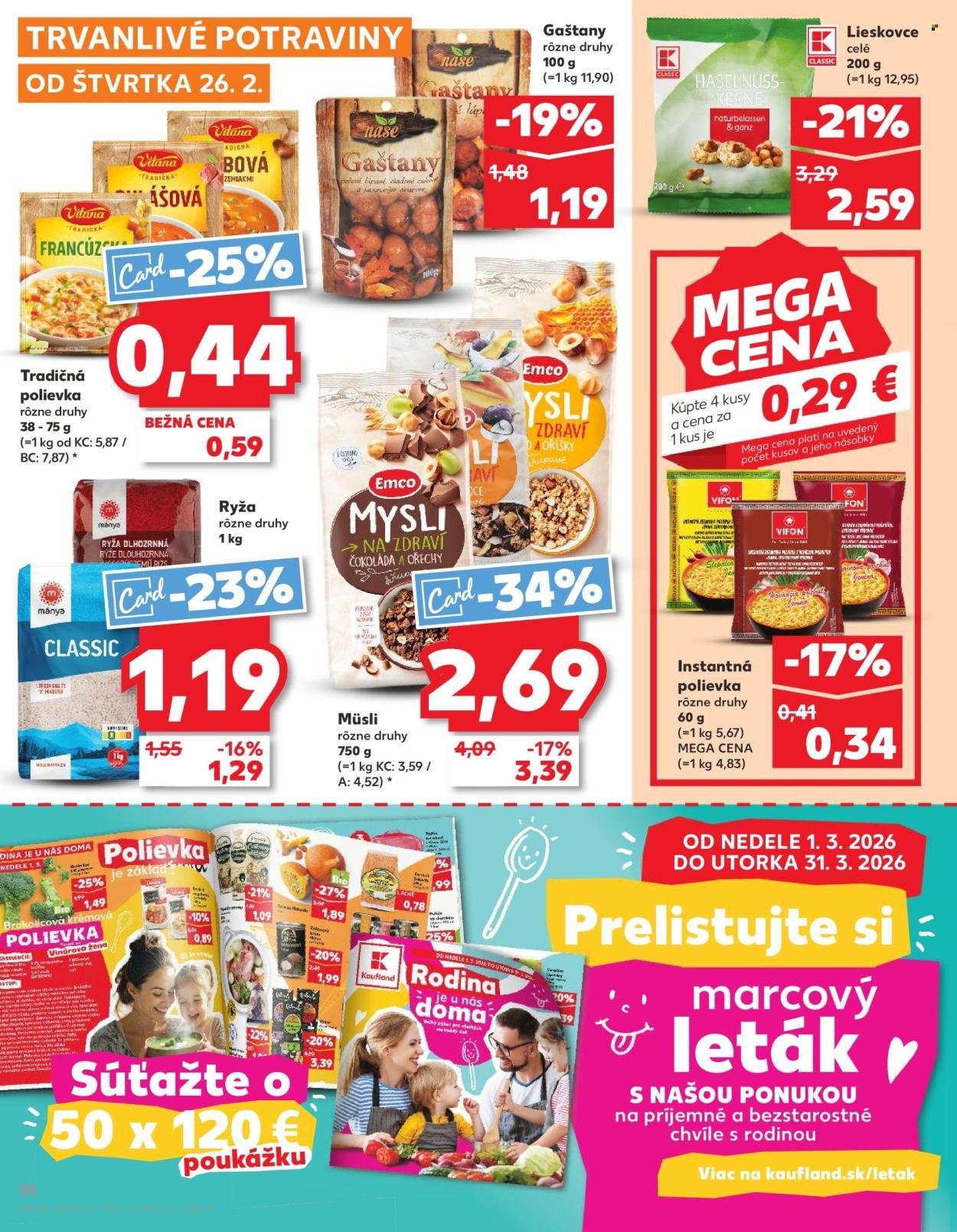 KAUFLAND leták - Od štvrtka 26.2.2026 (2026-02-26 - 2026-03-04) | 38