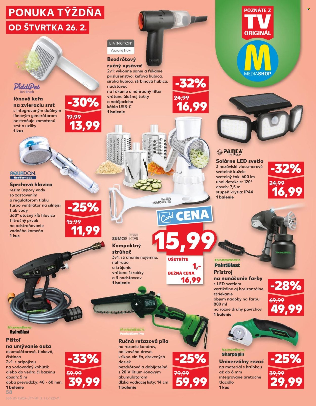 KAUFLAND leták - Od štvrtka 26.2.2026 (2026-02-26 - 2026-03-04) | 58