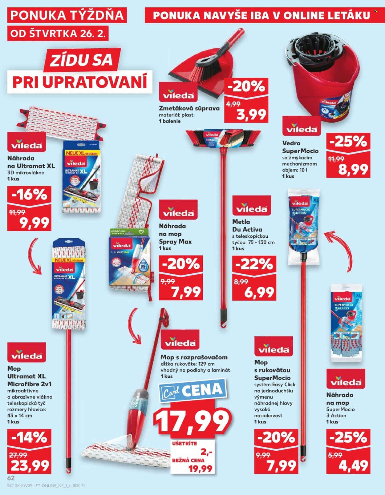 KAUFLAND leták - Od štvrtka 26.2.2026 (2026-02-26 - 2026-03-04) | 62