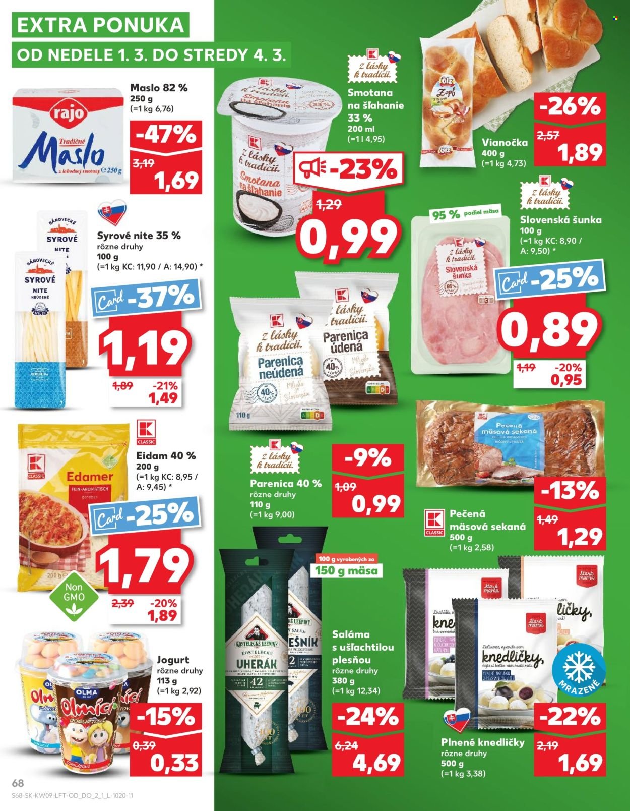 KAUFLAND leták - Od štvrtka 26.2.2026 (2026-02-26 - 2026-03-04) | 68
