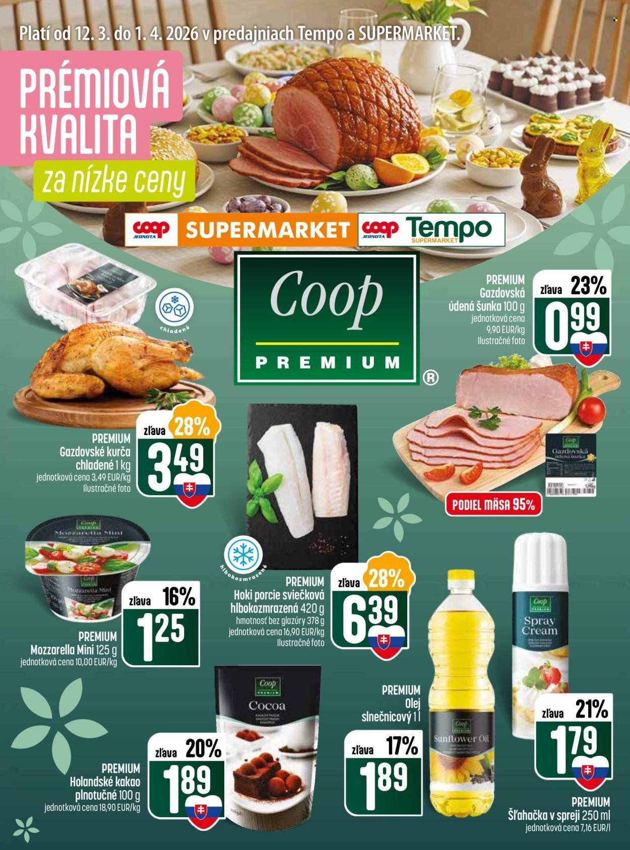 COOP JEDNOTA leták - Od štvrtka 12.3.2026 (2026-03-12 - 2026-04-01) | 1