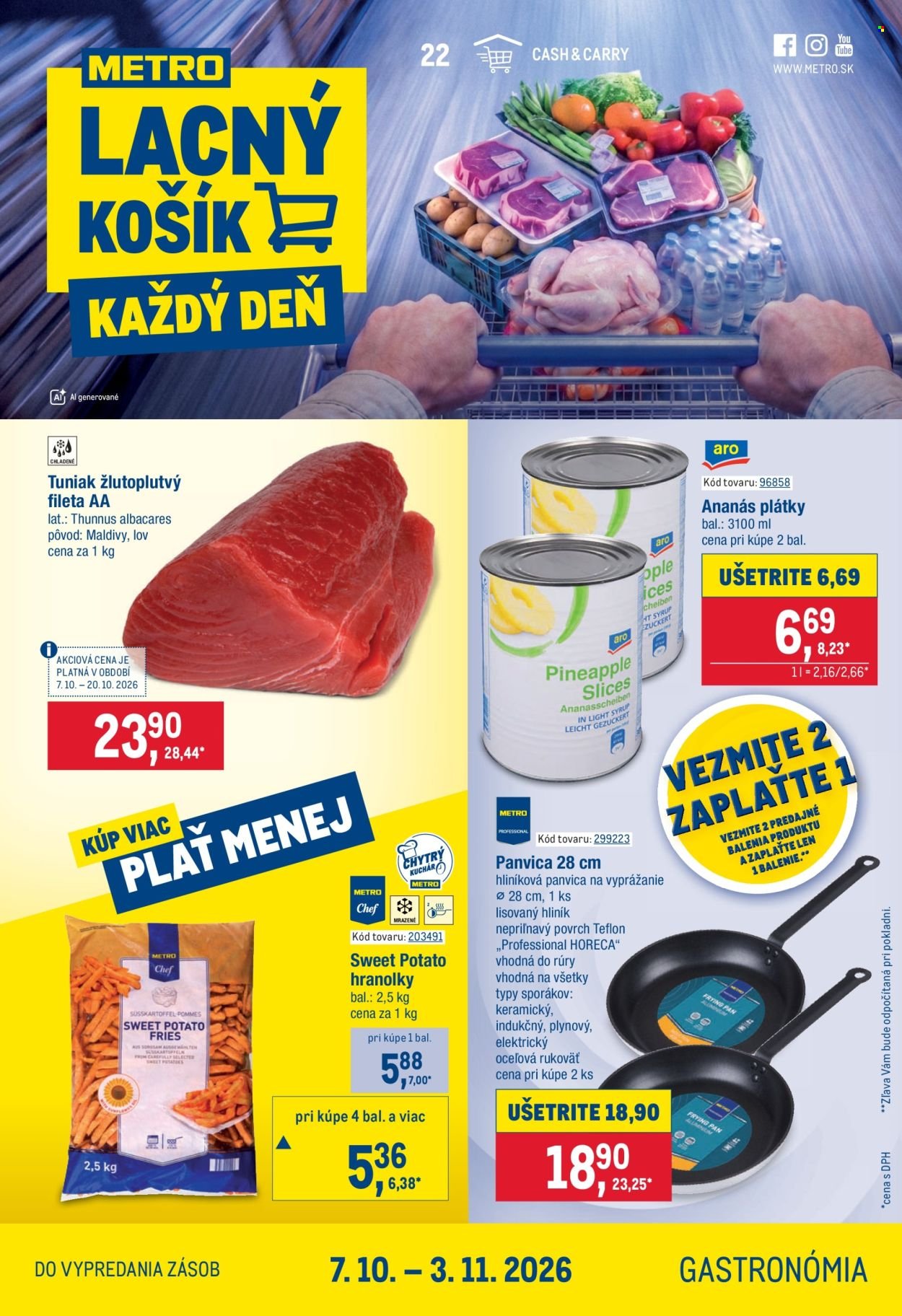 METRO leták - Gastronómia