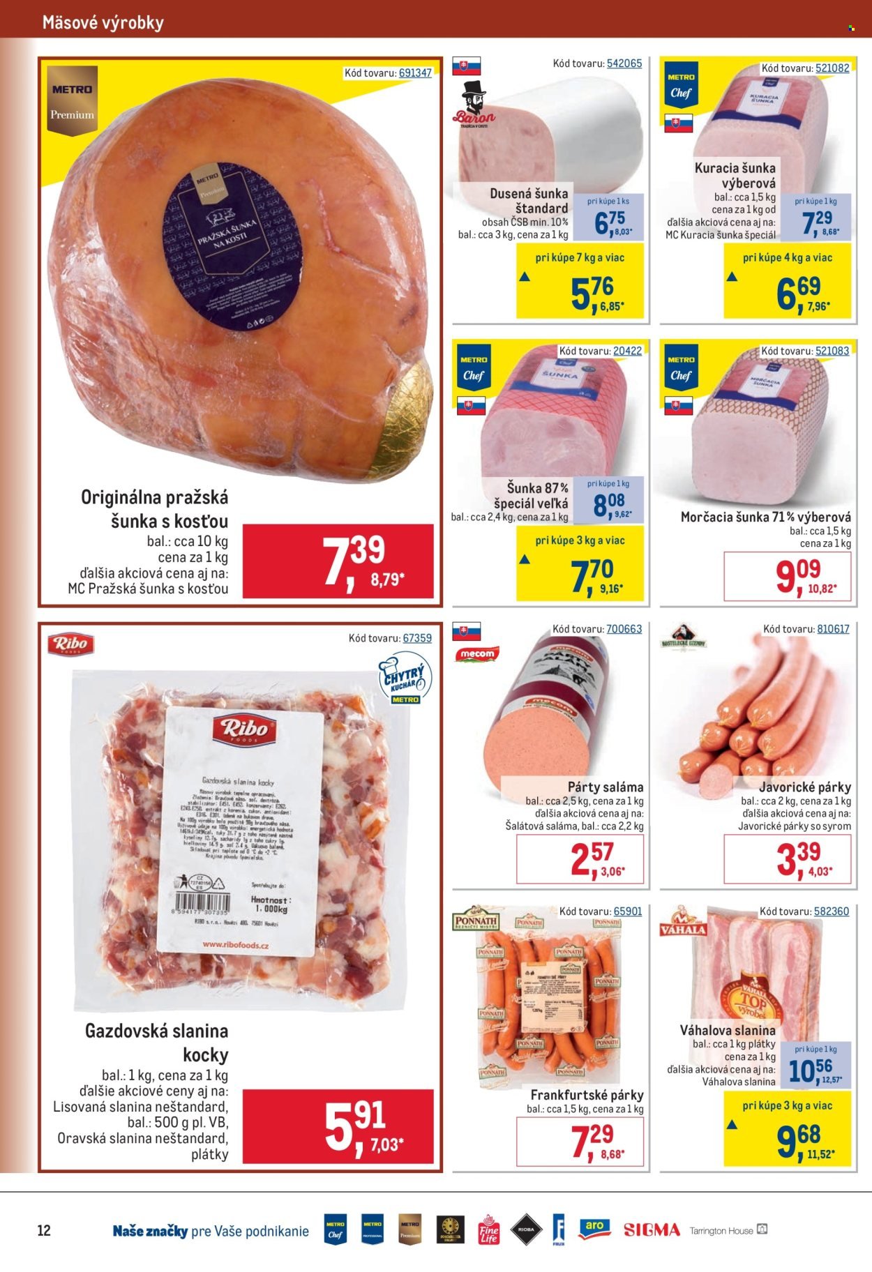 METRO leták - Gastronómia