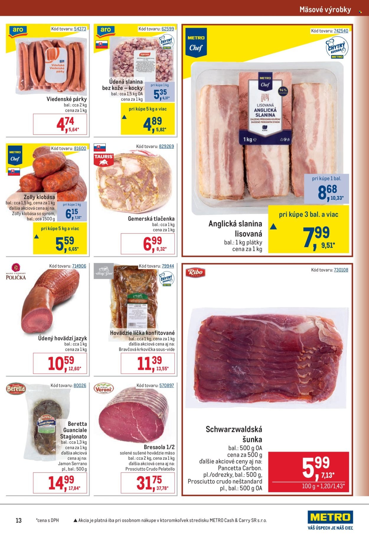 METRO leták - Gastronómia