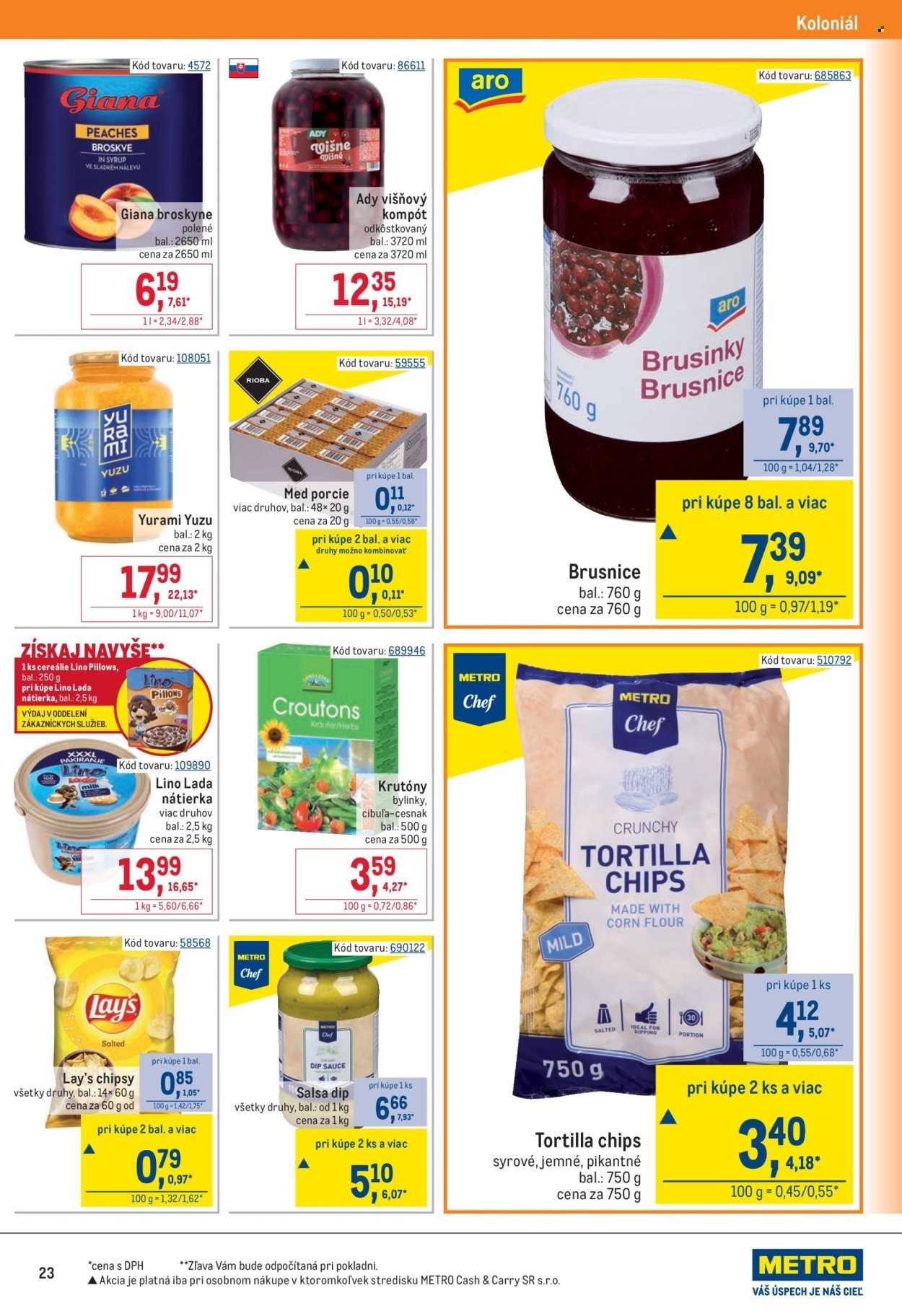 METRO leták - Gastronómia