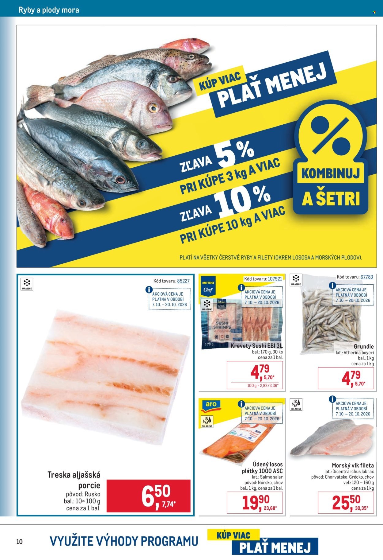 METRO leták - Gastronómia
