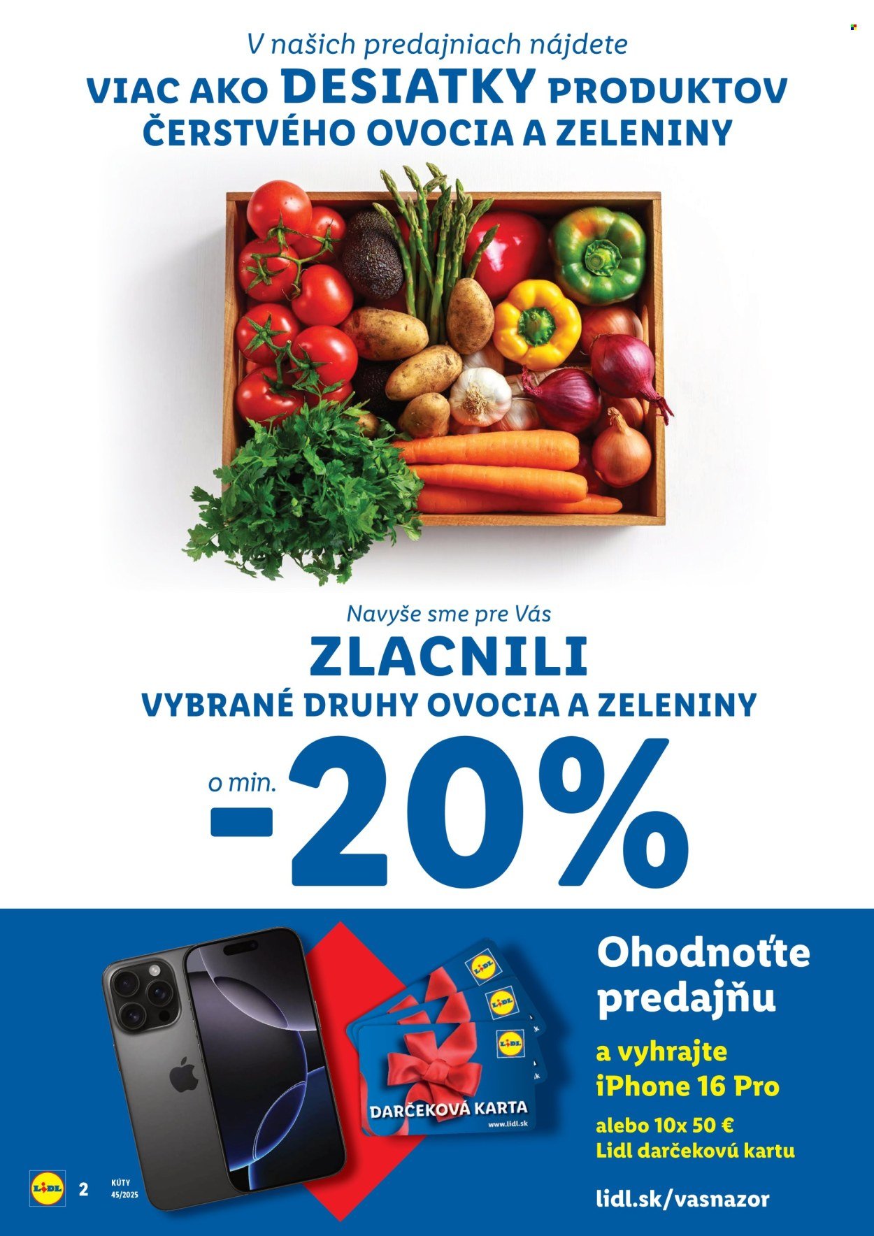 LIDL leták - Nová predajňa v Kútoch (2025-11-06 - 2025-11-09) | 2