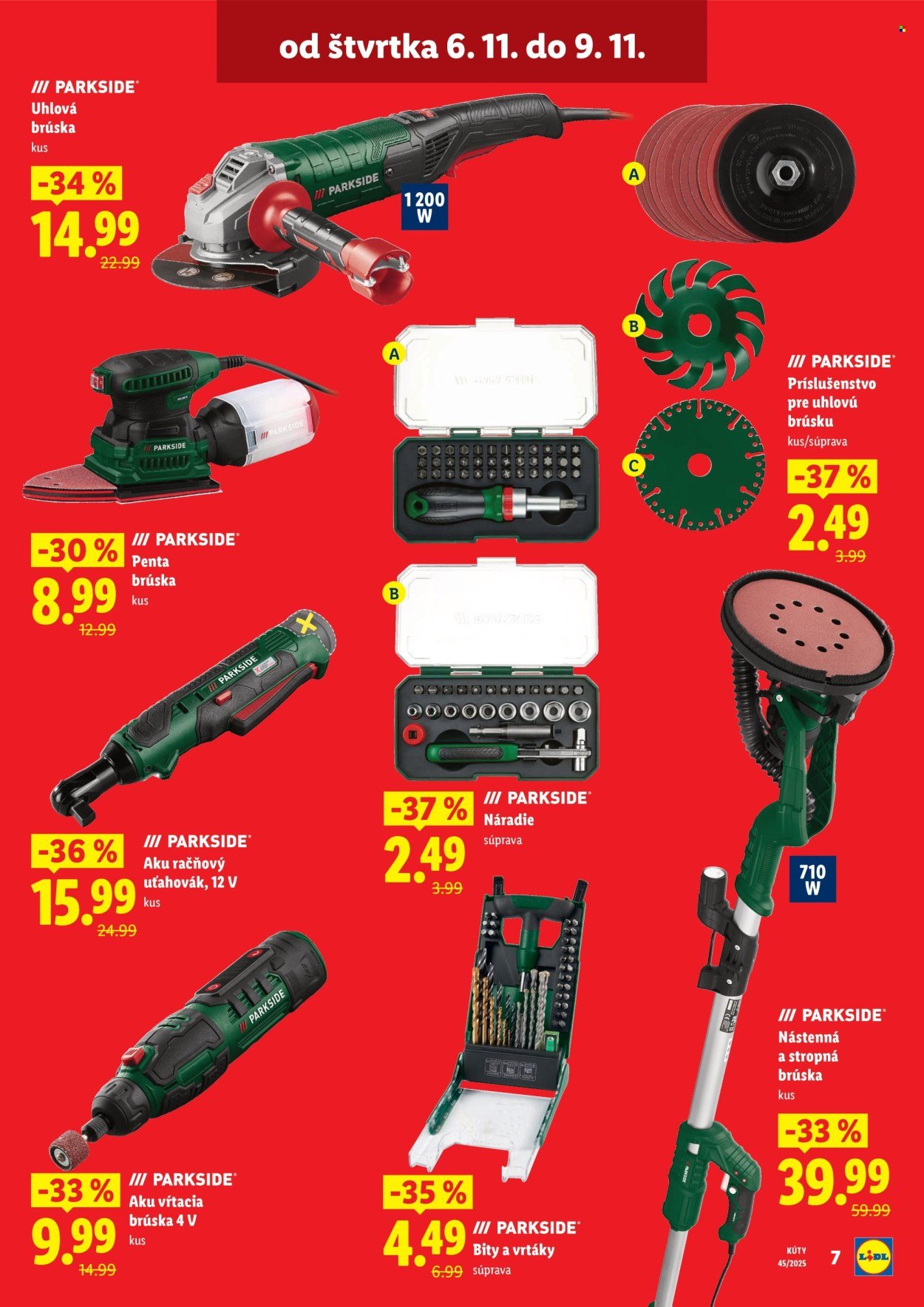 LIDL leták - Nová predajňa v Kútoch (2025-11-06 - 2025-11-09) | 7