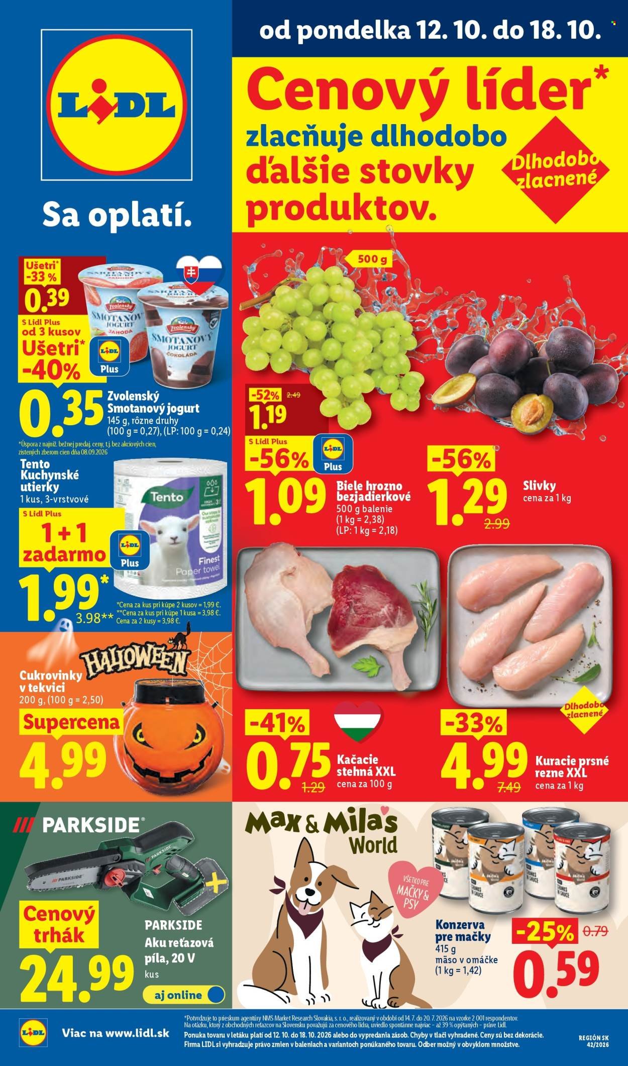 LIDL leták - Od pondelka 12.10.2026
