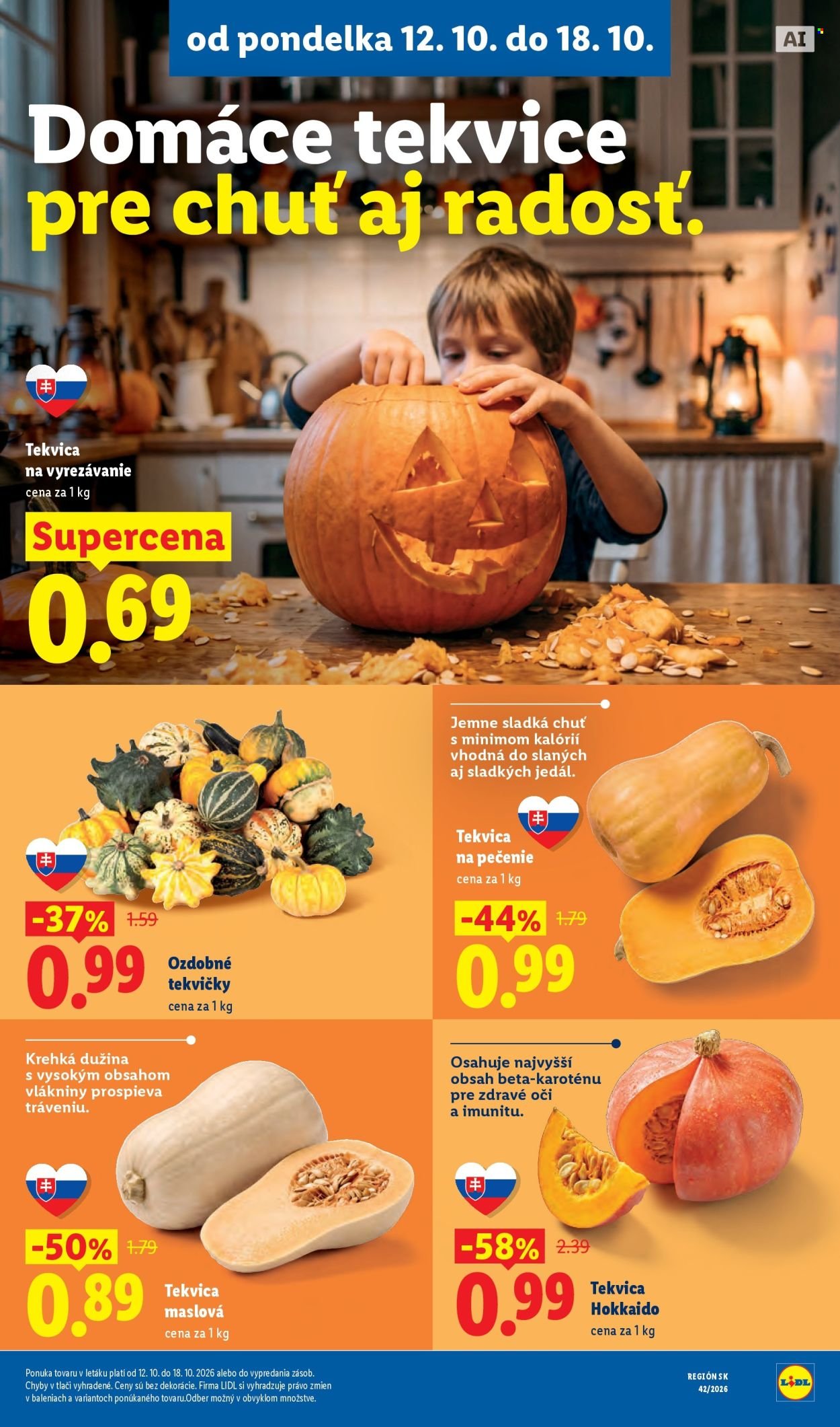 LIDL leták - Od pondelka 12.10.2026