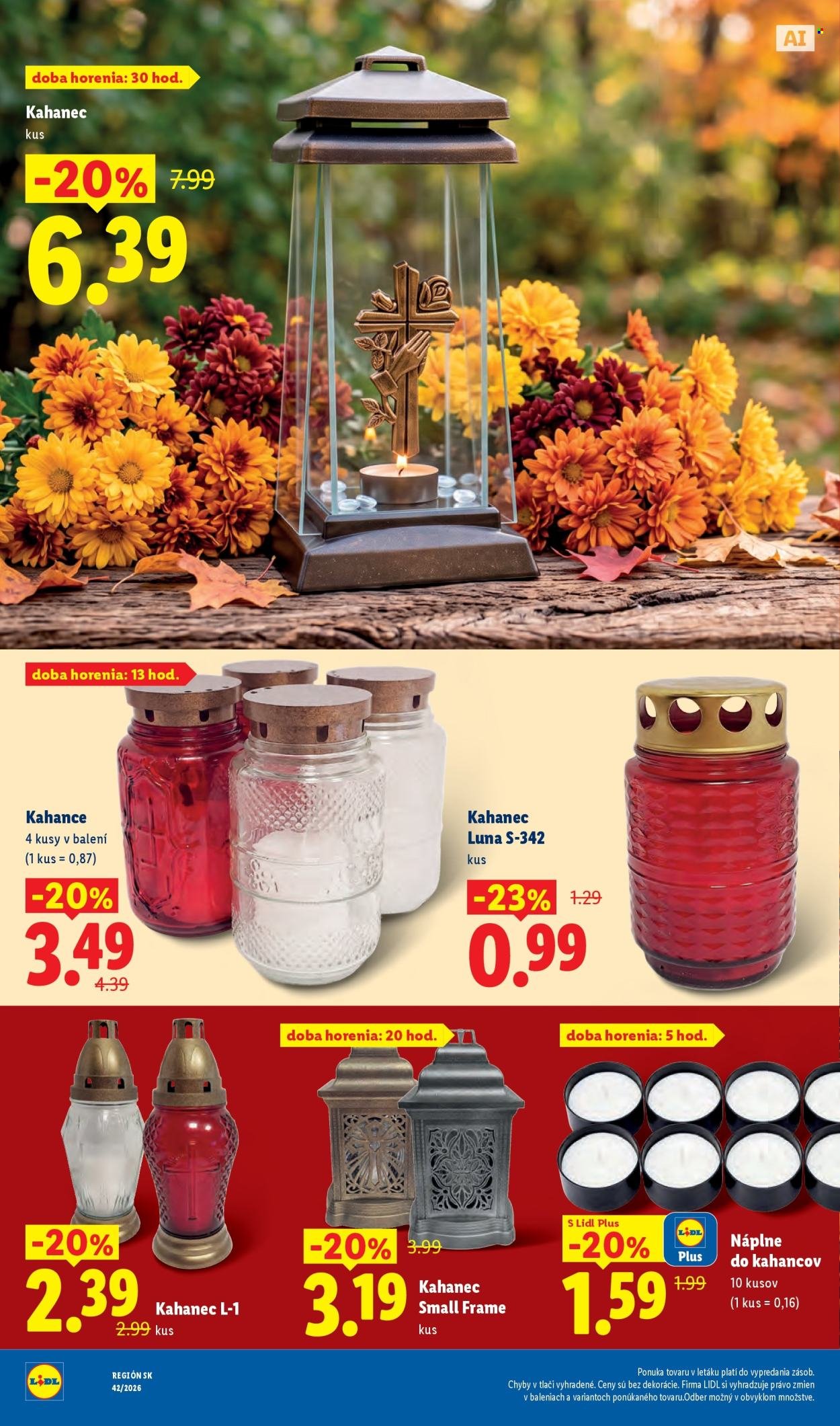 LIDL leták - Od pondelka 12.10.2026