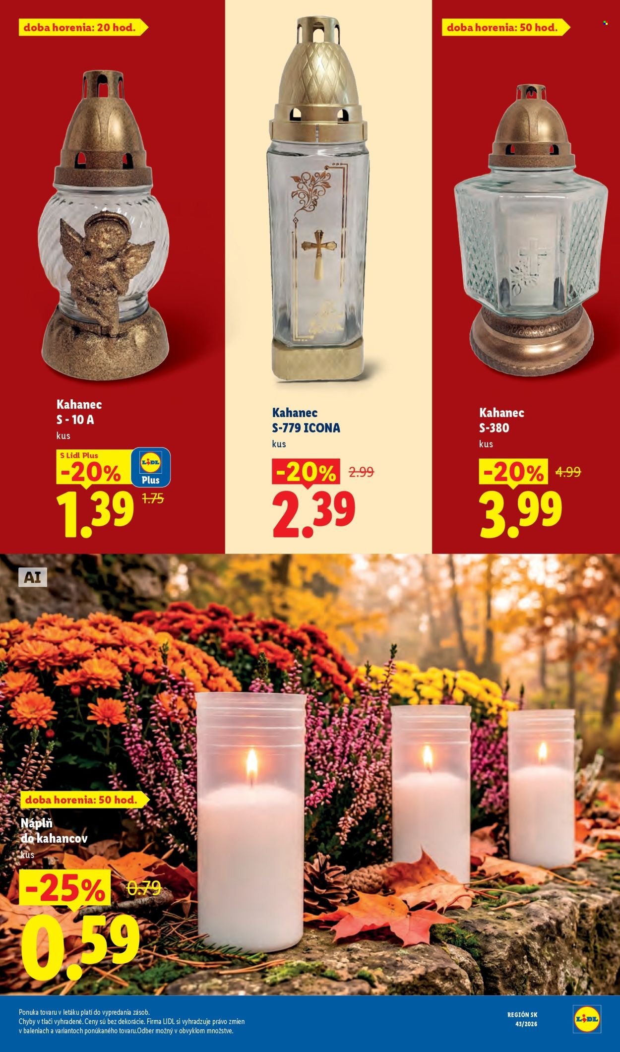 LIDL leták - Od pondelka 12.10.2026
