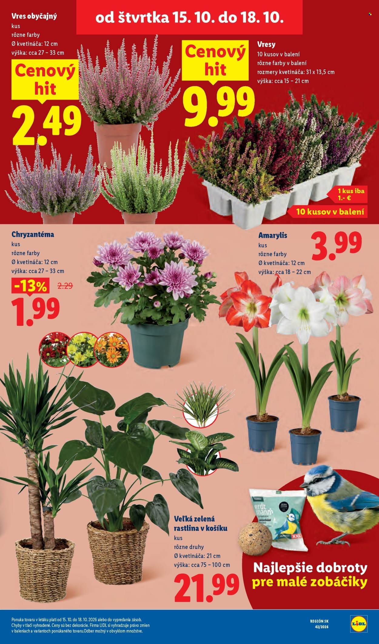LIDL leták - Od pondelka 12.10.2026