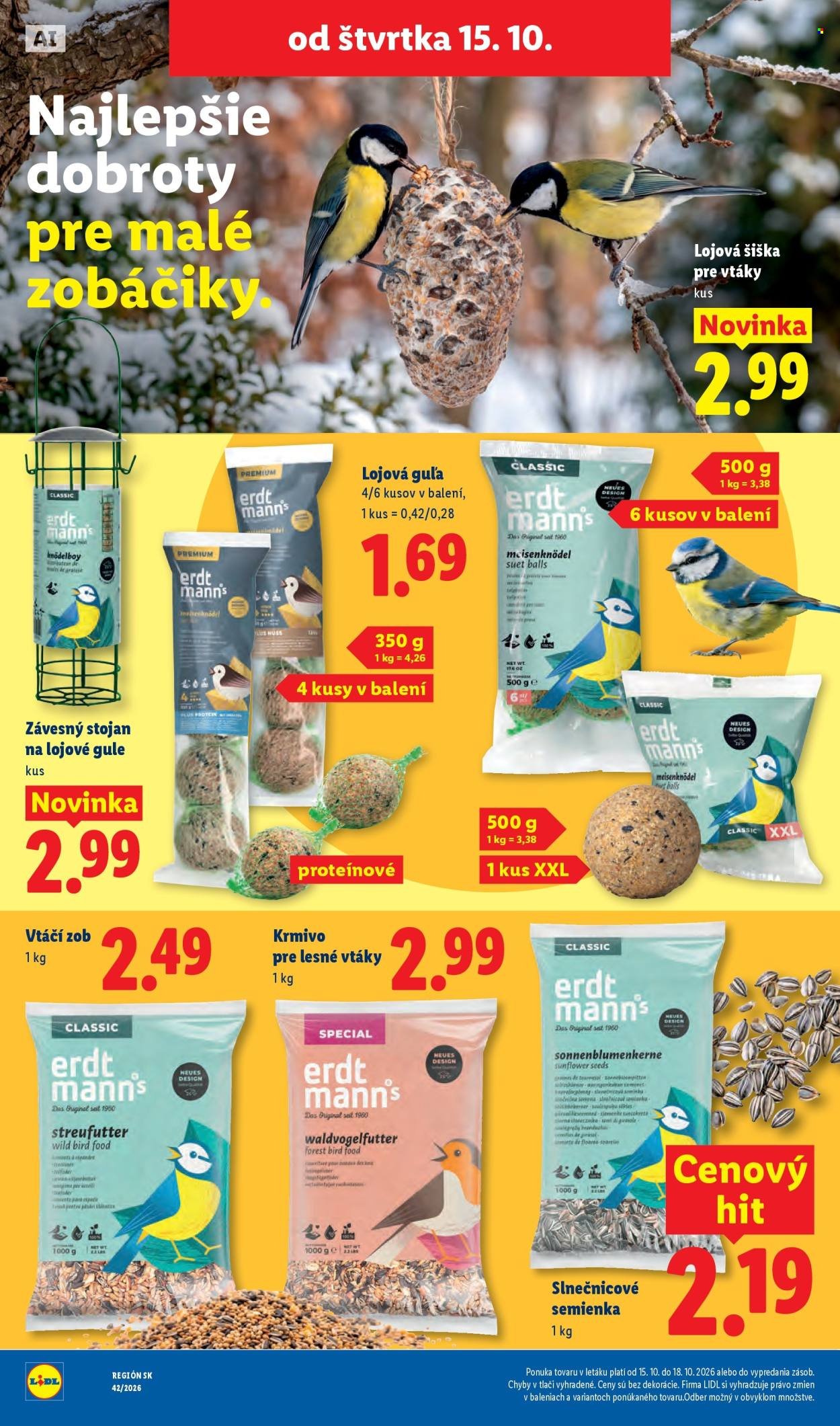 LIDL leták - Od pondelka 12.10.2026