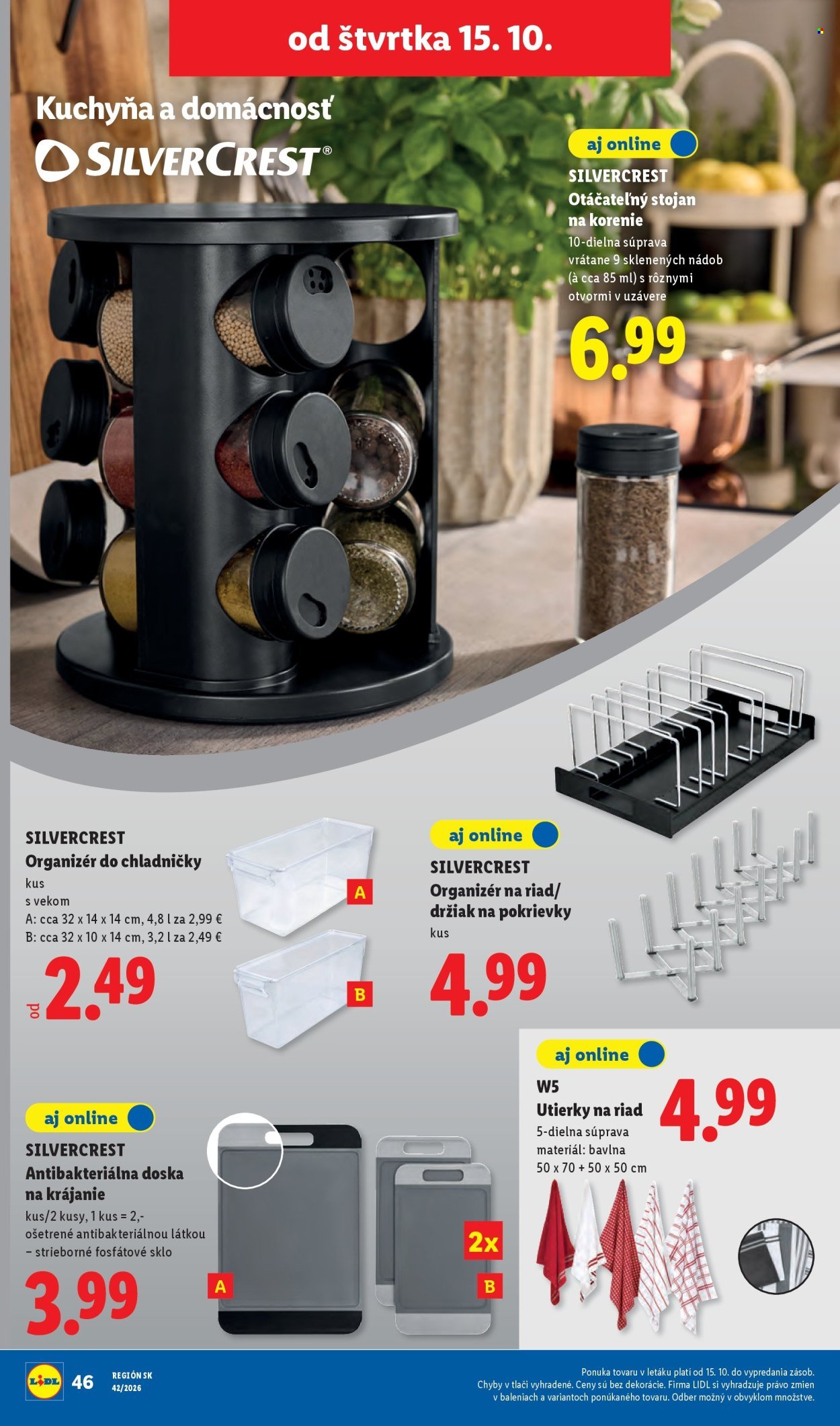 LIDL leták - Od pondelka 12.10.2026