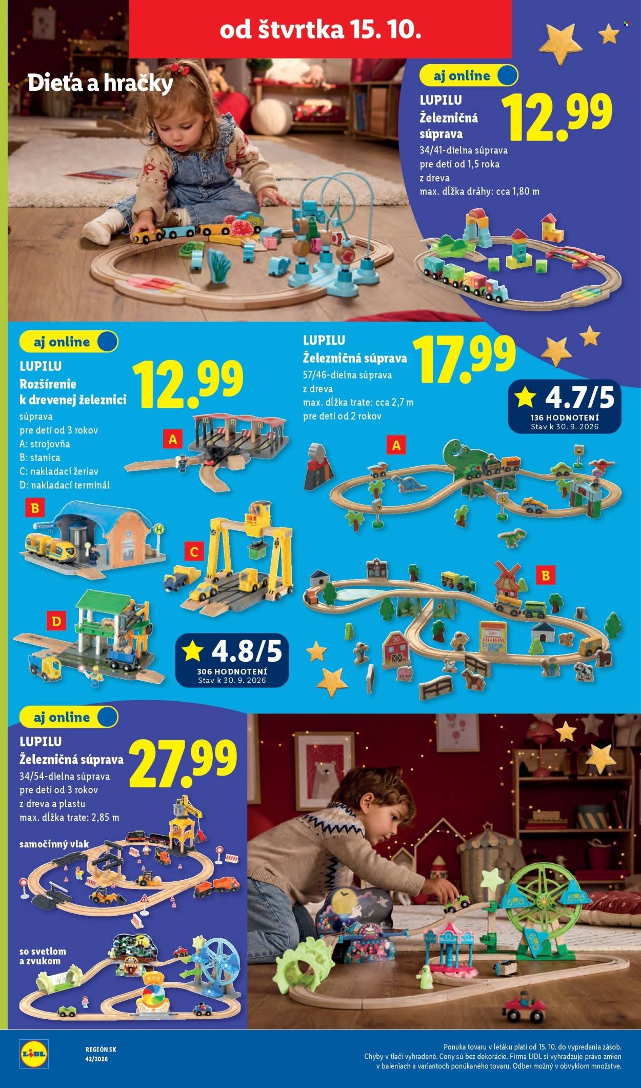 LIDL leták - Od pondelka 12.10.2026