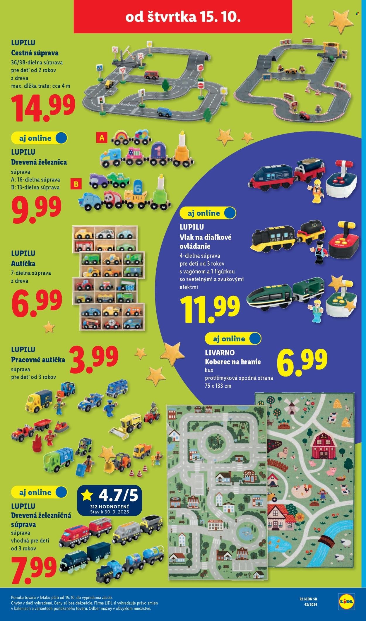 LIDL leták - Od pondelka 12.10.2026