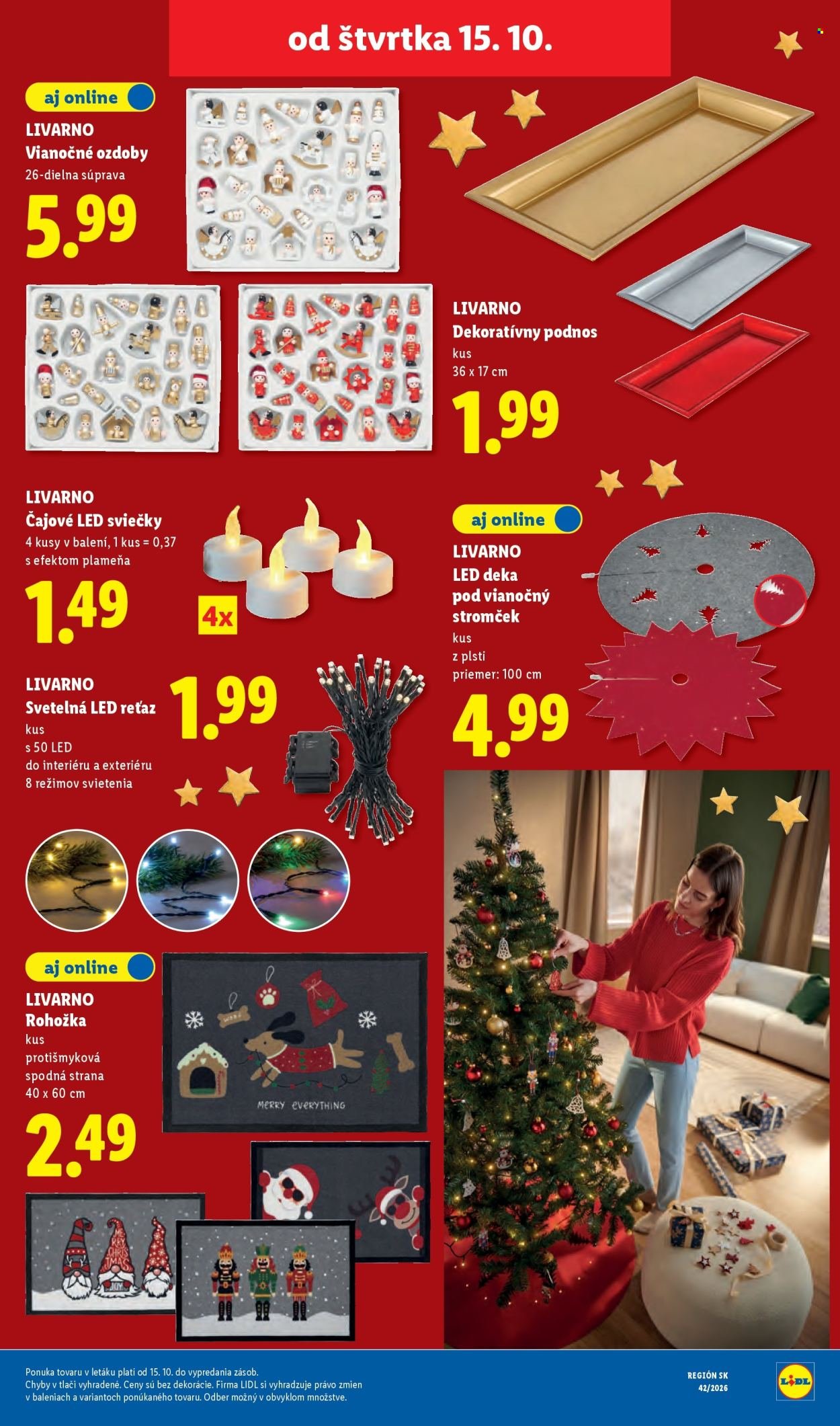 LIDL leták - Od pondelka 12.10.2026