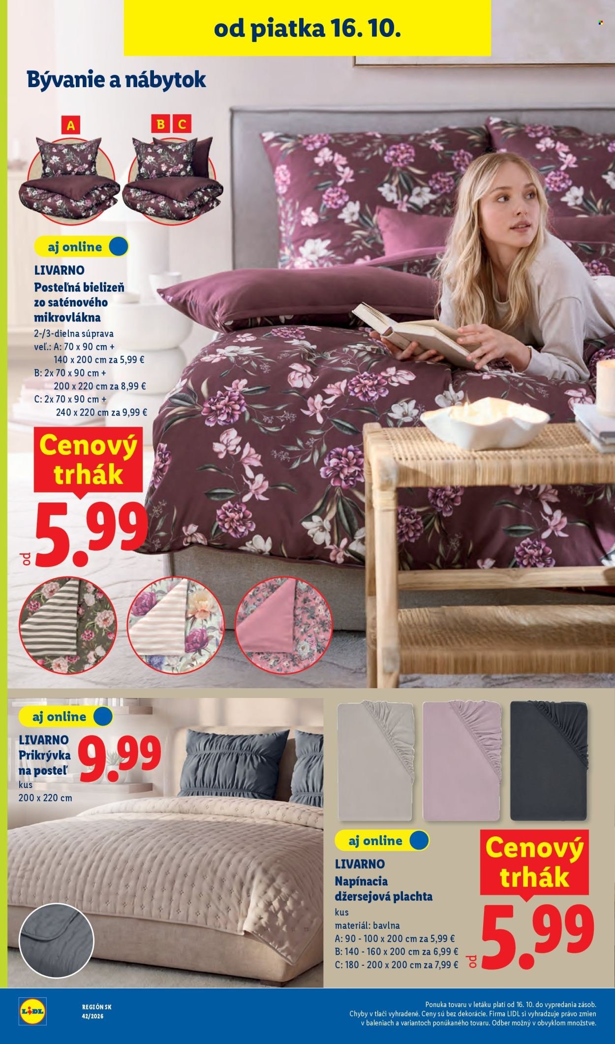 LIDL leták - Od pondelka 12.10.2026