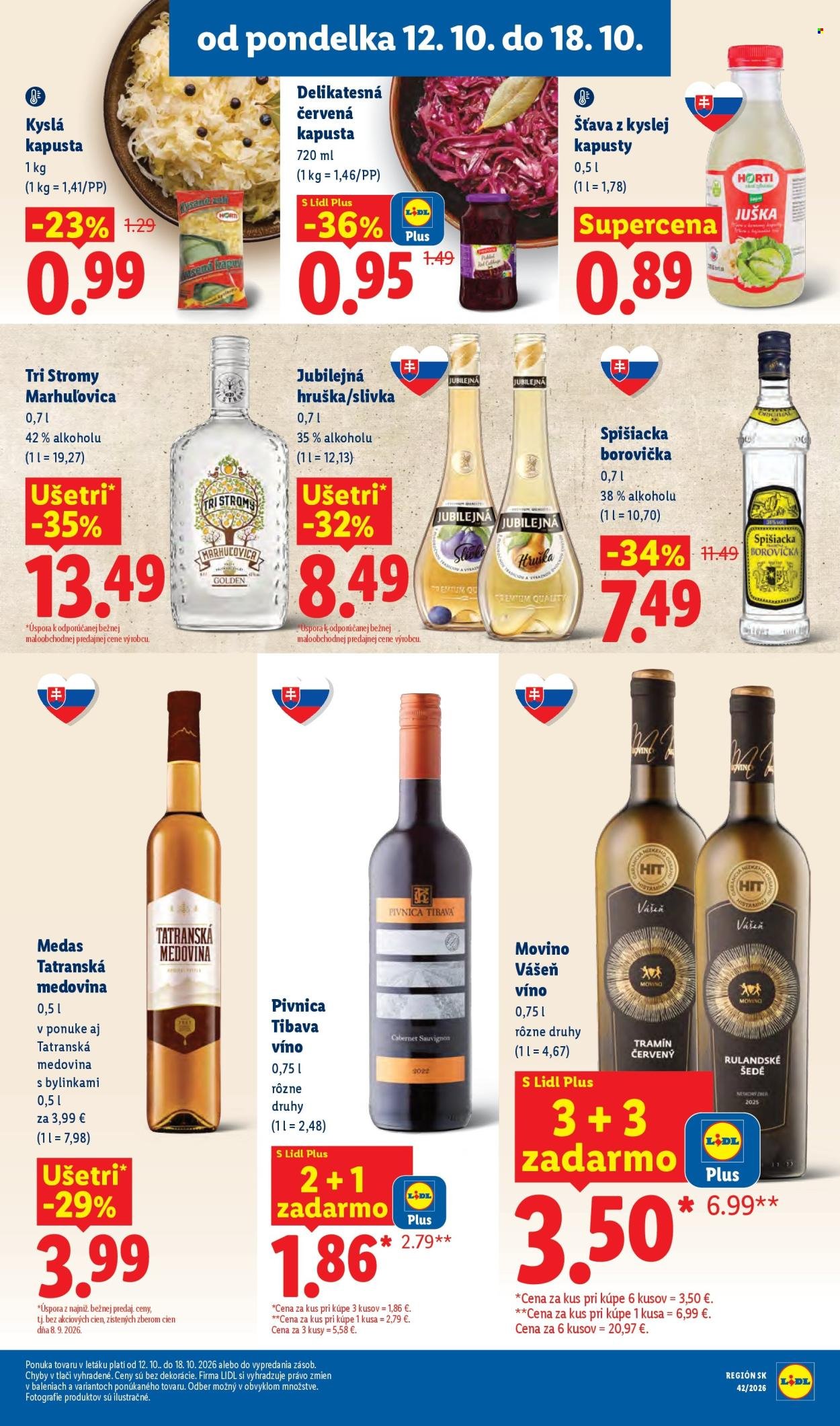 LIDL leták - Od pondelka 12.10.2026