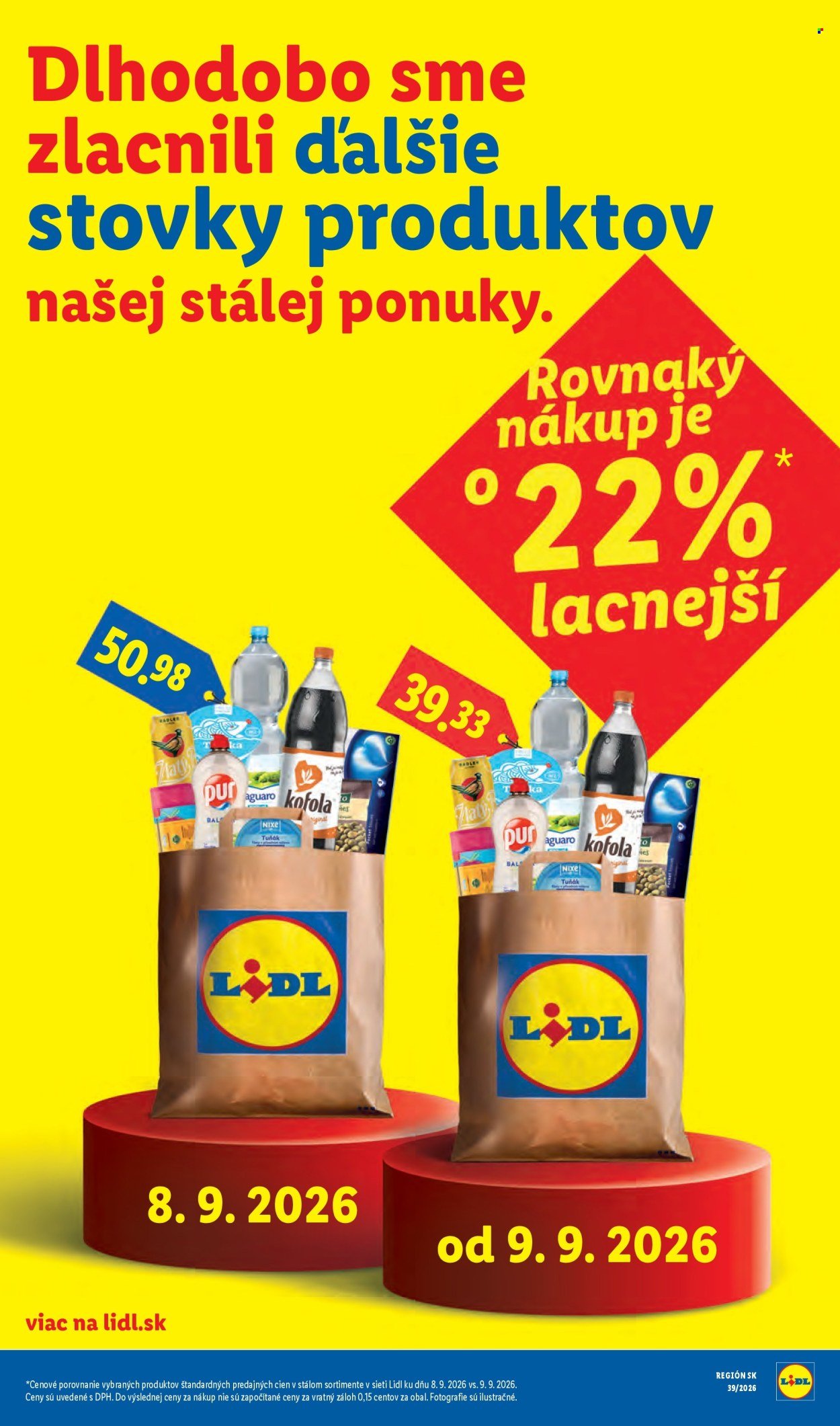 LIDL leták - Od pondelka 12.10.2026