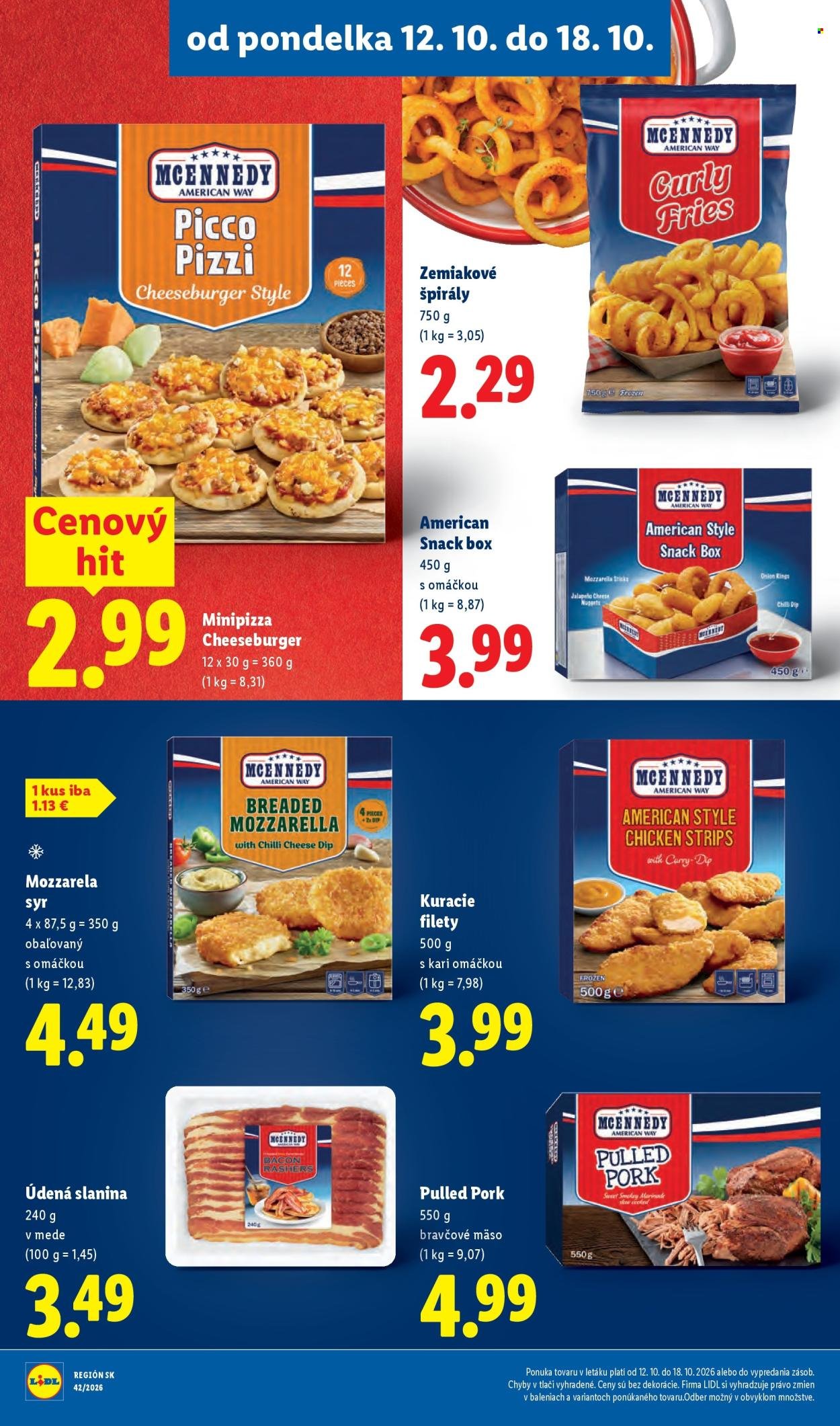 LIDL leták - Od pondelka 12.10.2026