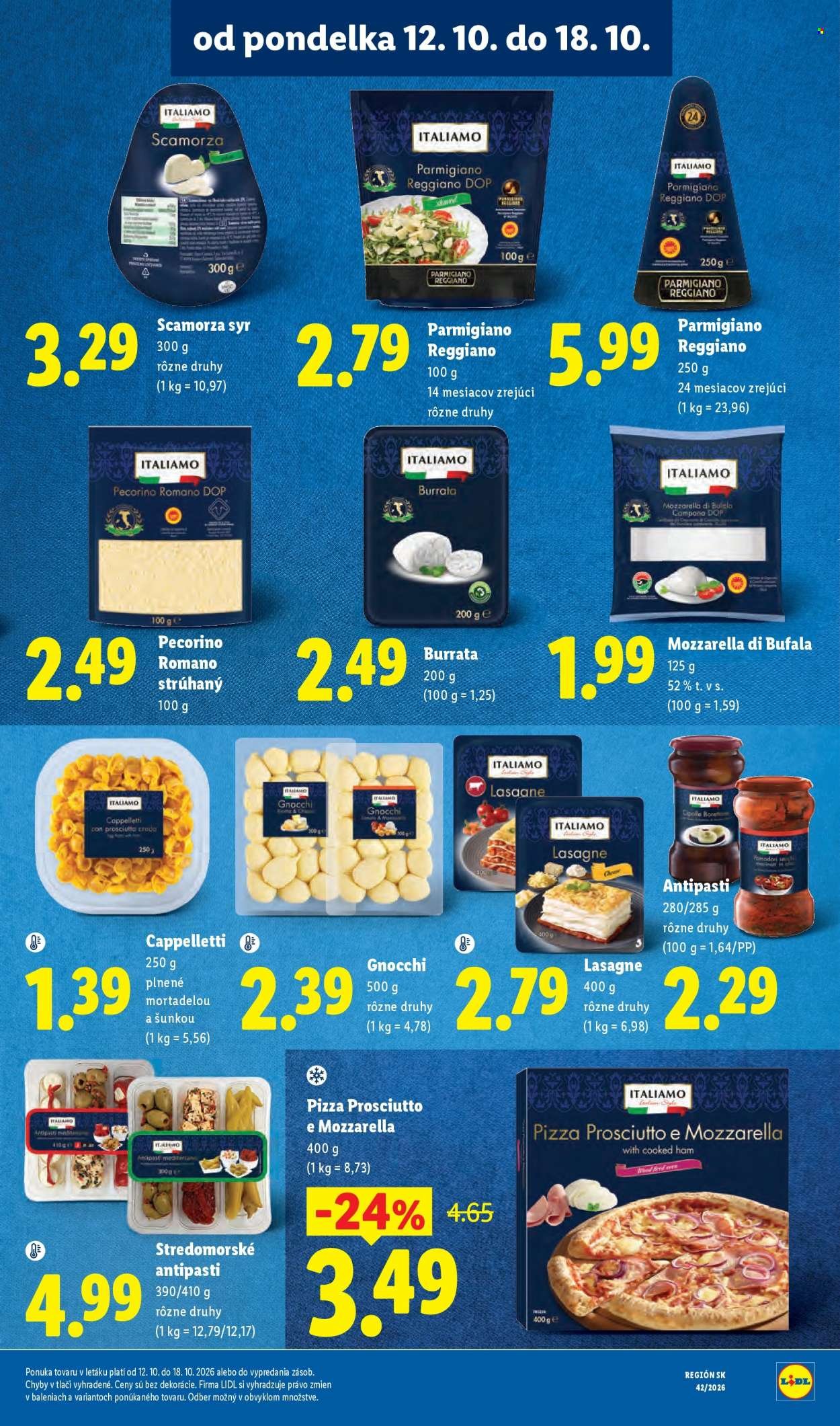 LIDL leták - Od pondelka 12.10.2026