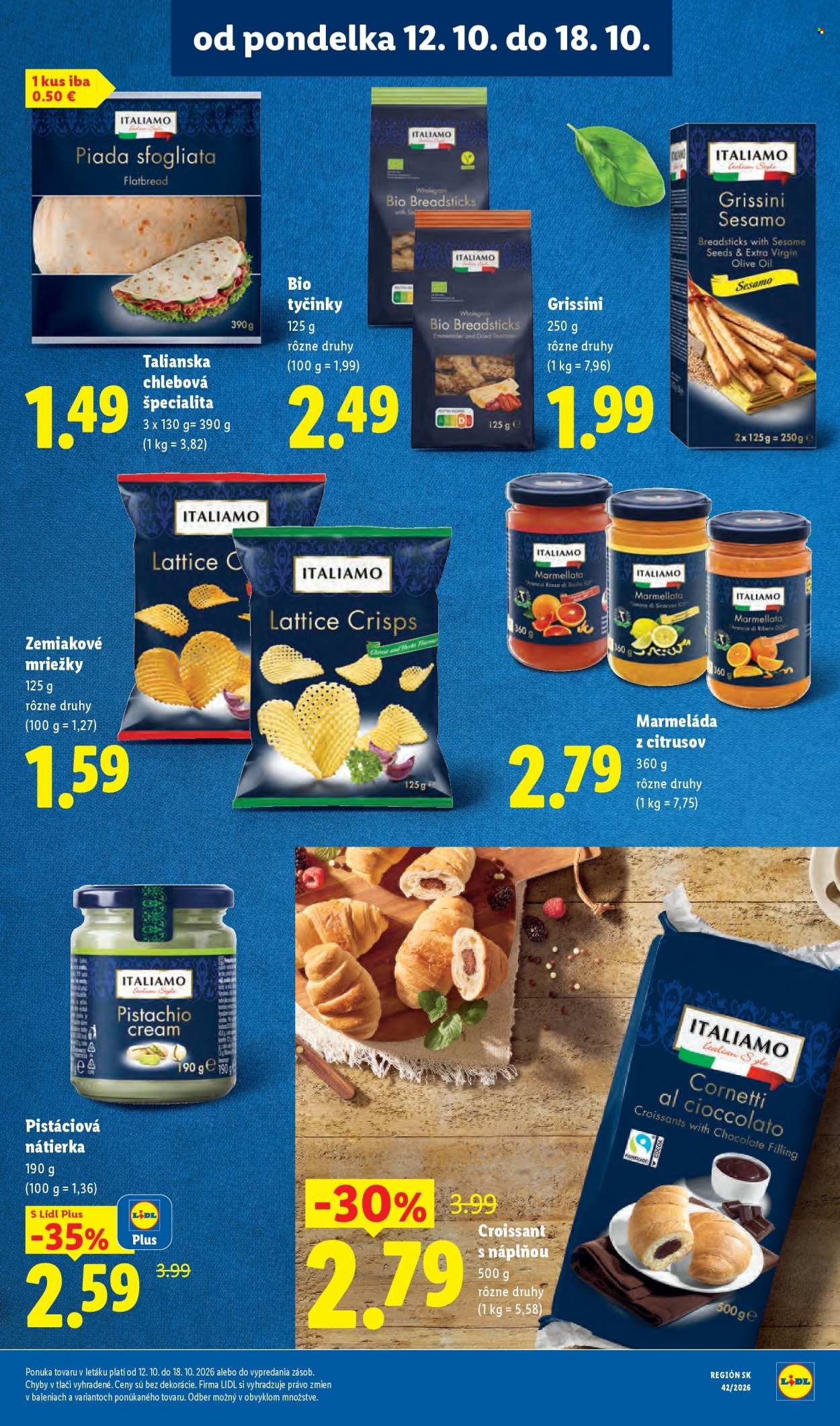 LIDL leták - Od pondelka 12.10.2026